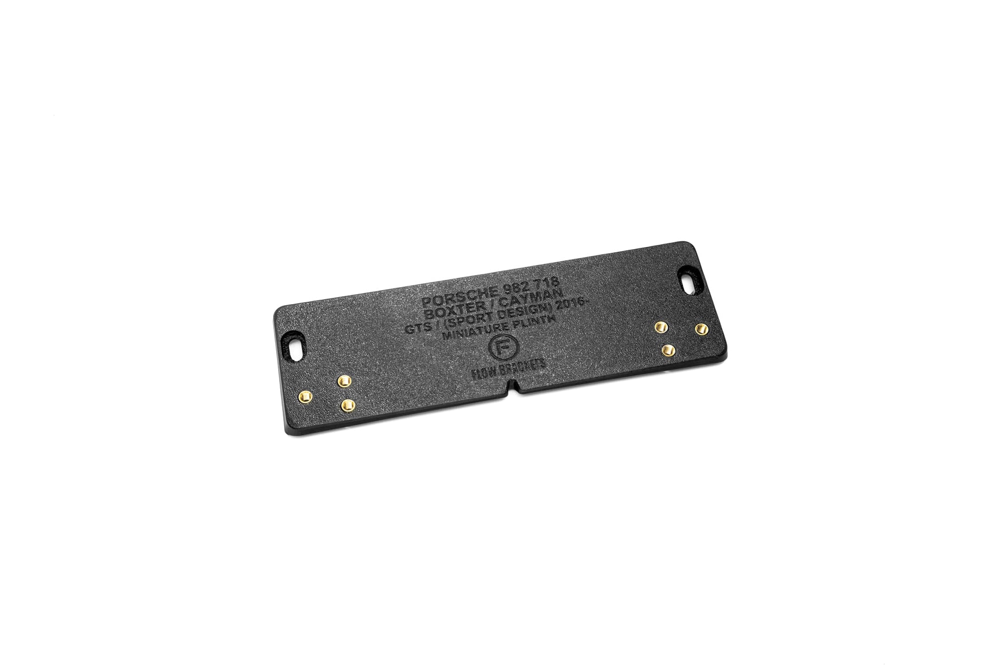 Porsche 982 718 Boxster/Cayman GTS (Sport Design) 2016-Current - Miniature Plinth (FRONT)