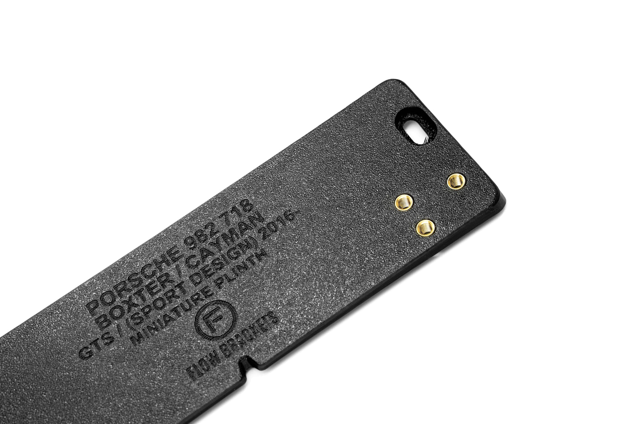 Porsche 982 718 Boxster/Cayman GTS (Sport Design) 2016-Current - Miniature Plinth (FRONT)