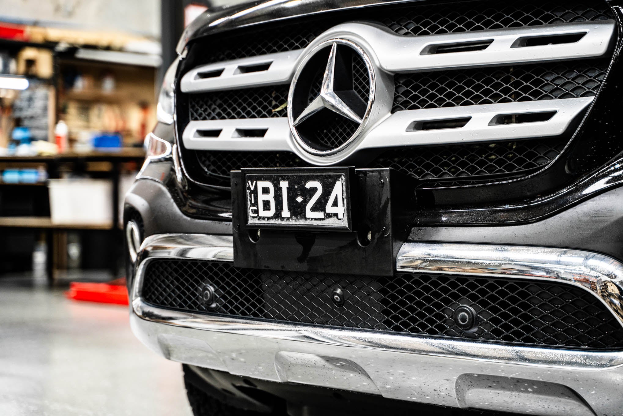 Mercedes X-Class 470 2017-2022 - OEM Plinth Delete Kit (FRONT)