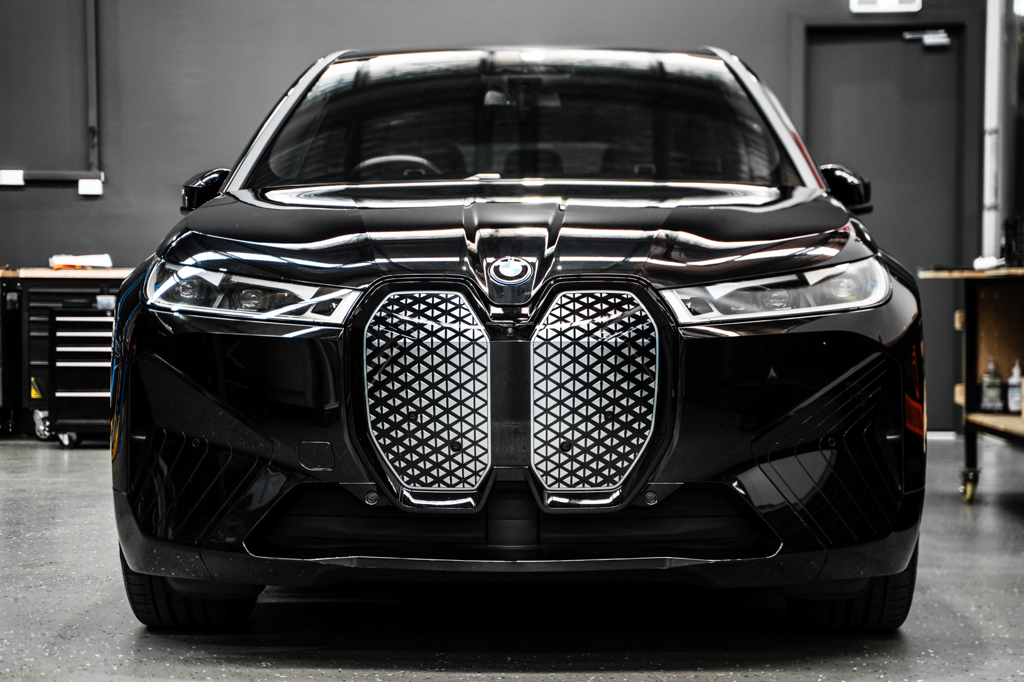 BMW I20 iX PRE-LCI - OEM Plinth Delete Kit (FRONT)