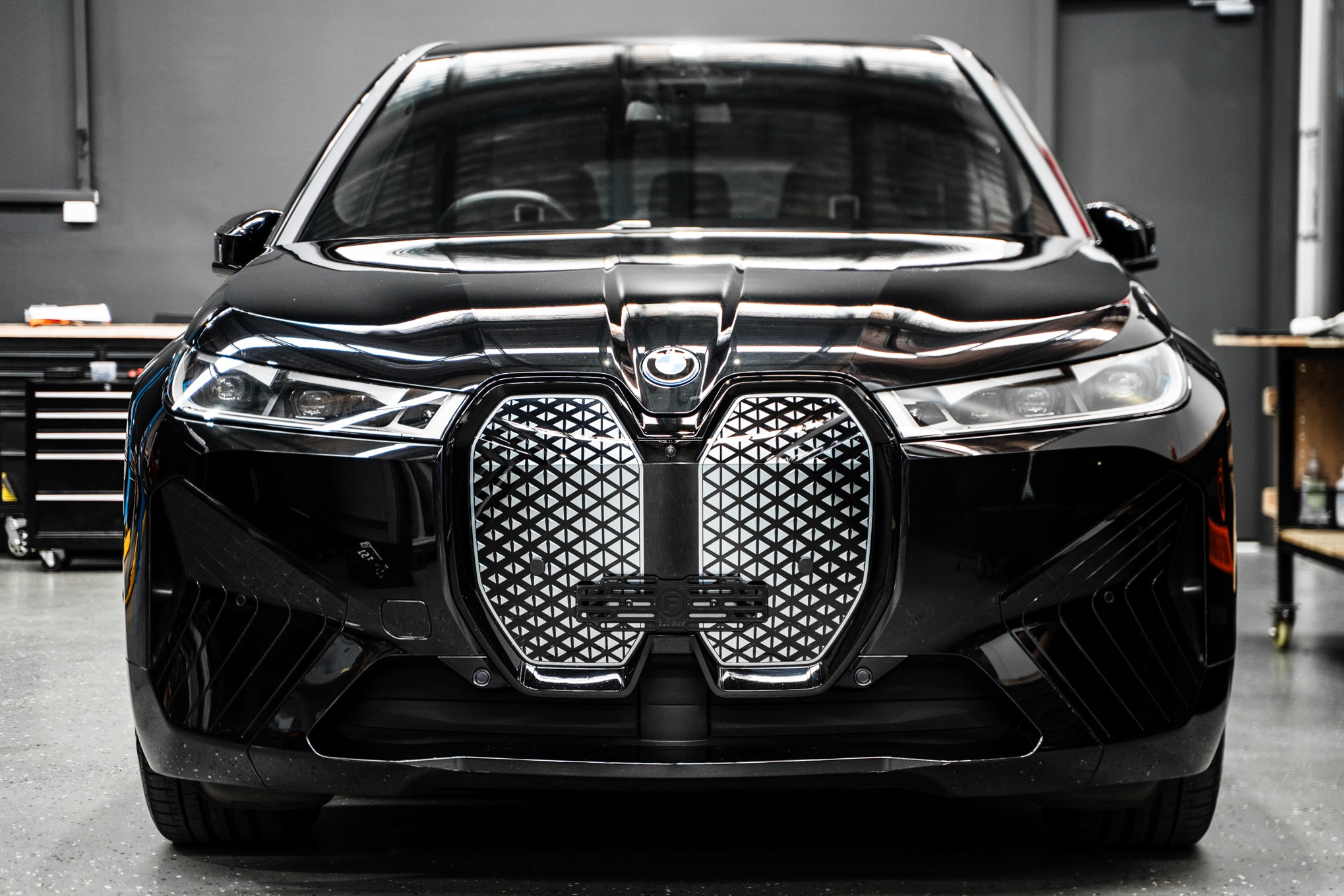 BMW I20 iX PRE-LCI - OEM Plinth Delete Kit (FRONT)