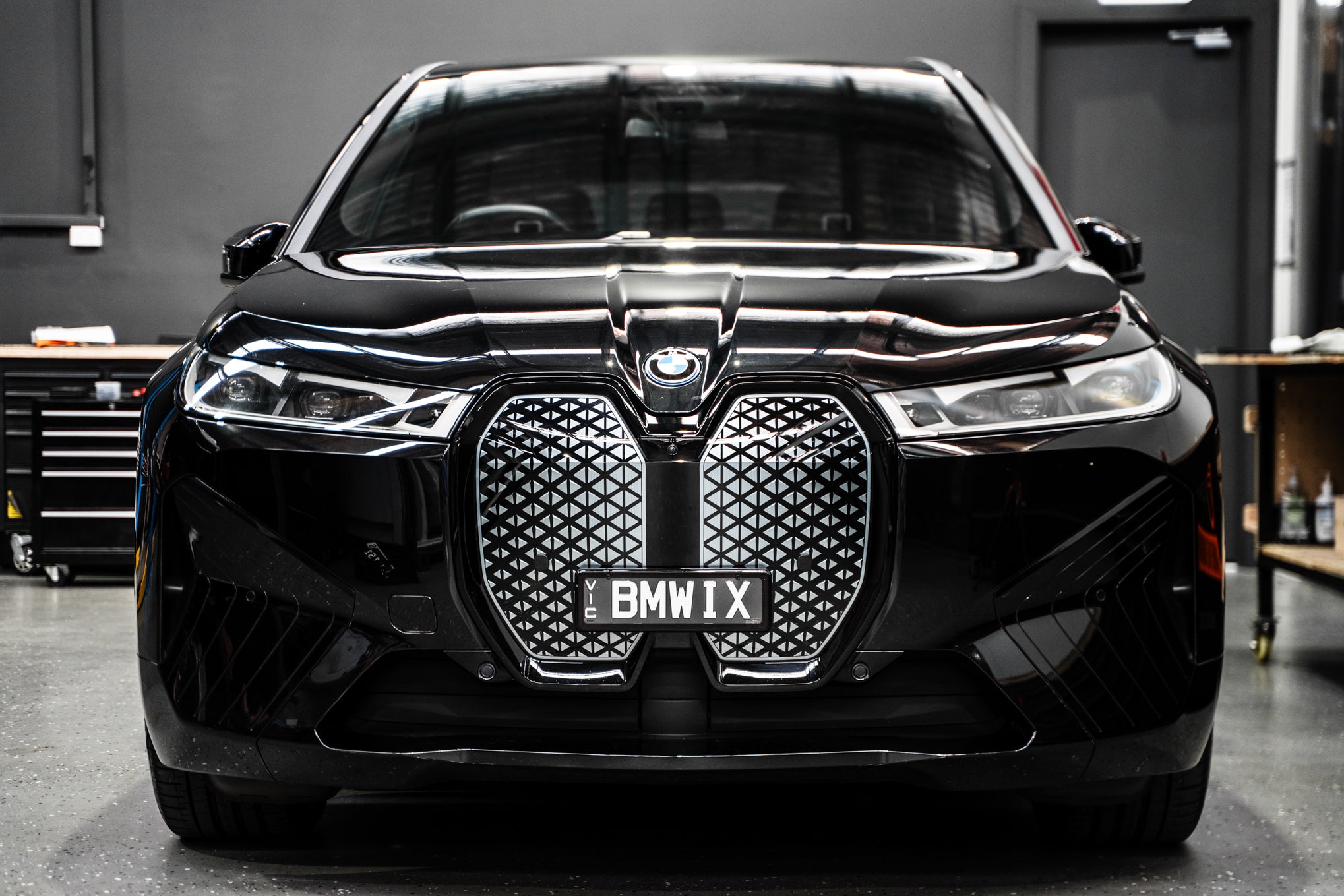 BMW I20 iX PRE-LCI - OEM Plinth Delete Kit (FRONT)