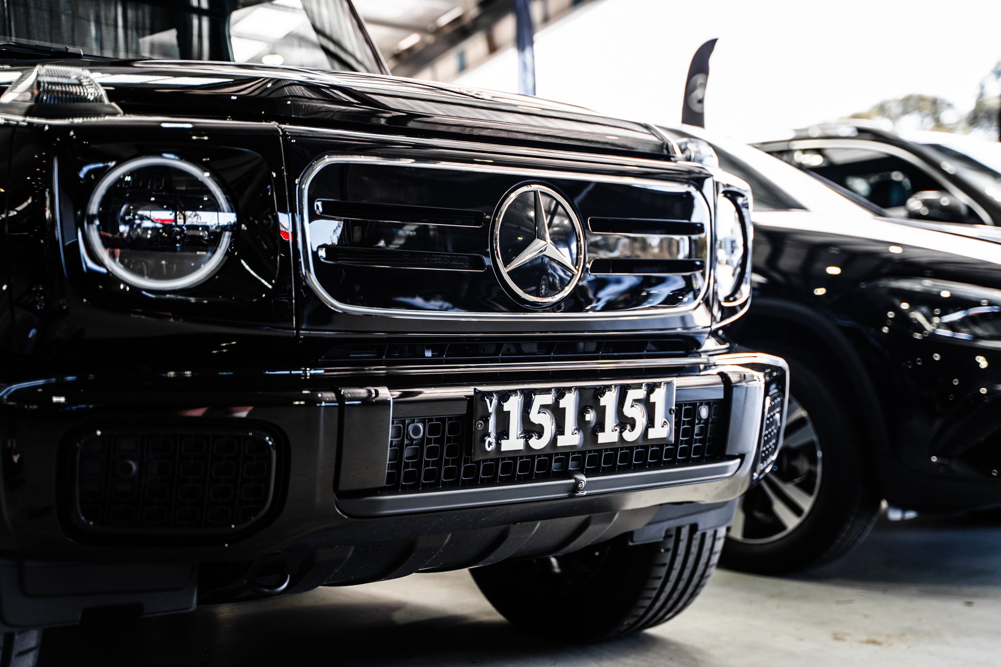 Mercedes N465 G-Class 580 EQ 2024-Current- OEM Plinth Delete Kit (FRONT)