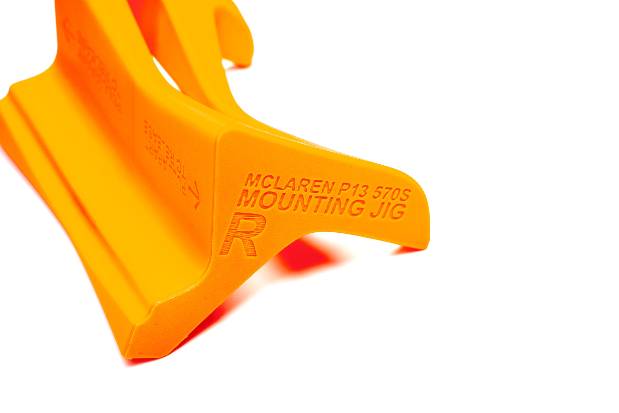 McLaren P13 570s - Miniature Plinth (FRONT)