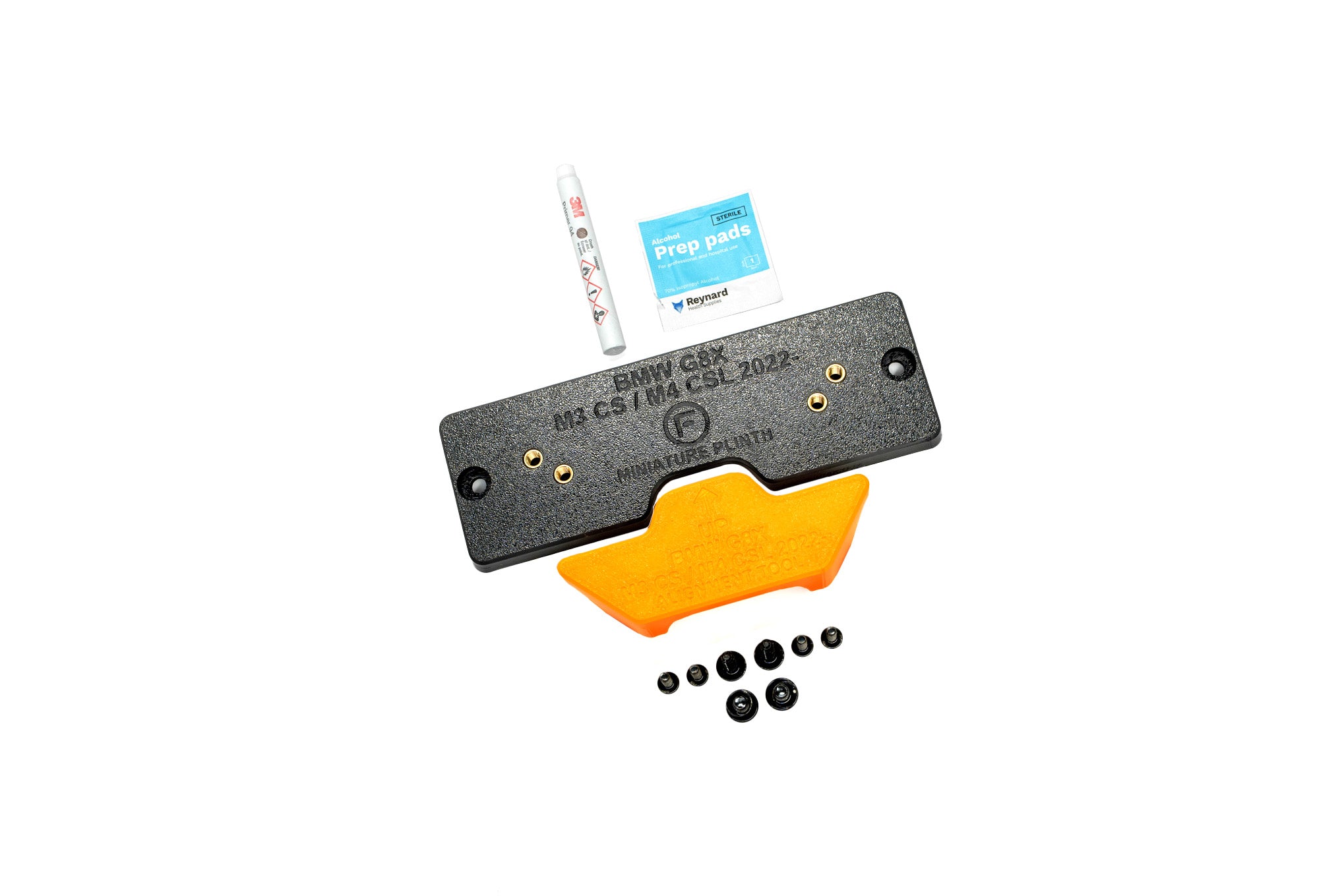 BMW G8X M3 CS / M4 CSL 2022-Current - OEM Plinth Delete Kit (FRONT)