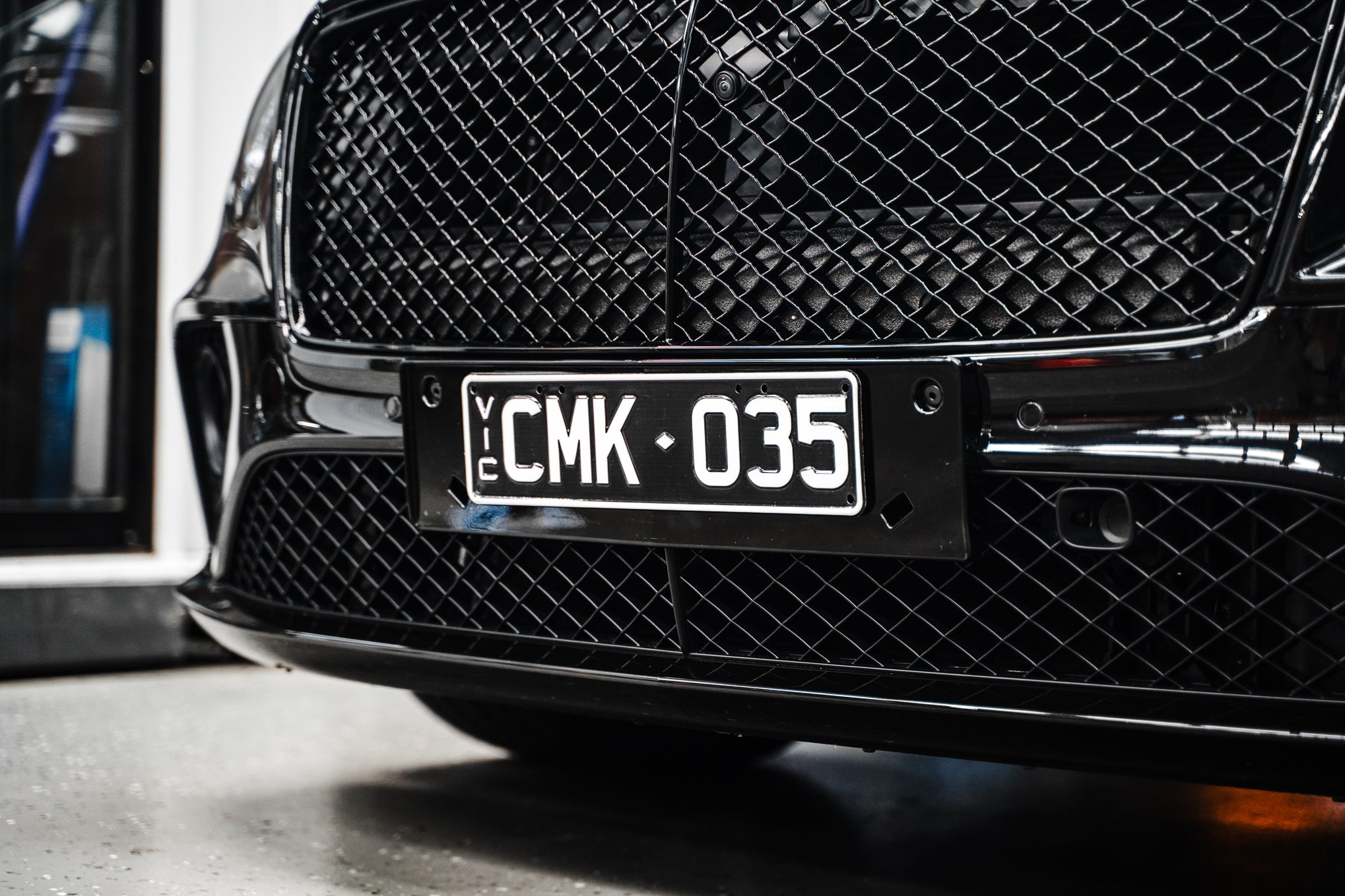 Bentley 3S Continental GT/GTC PFL 2018-2014 - OEM Plinth Delete Kit (FRONT)