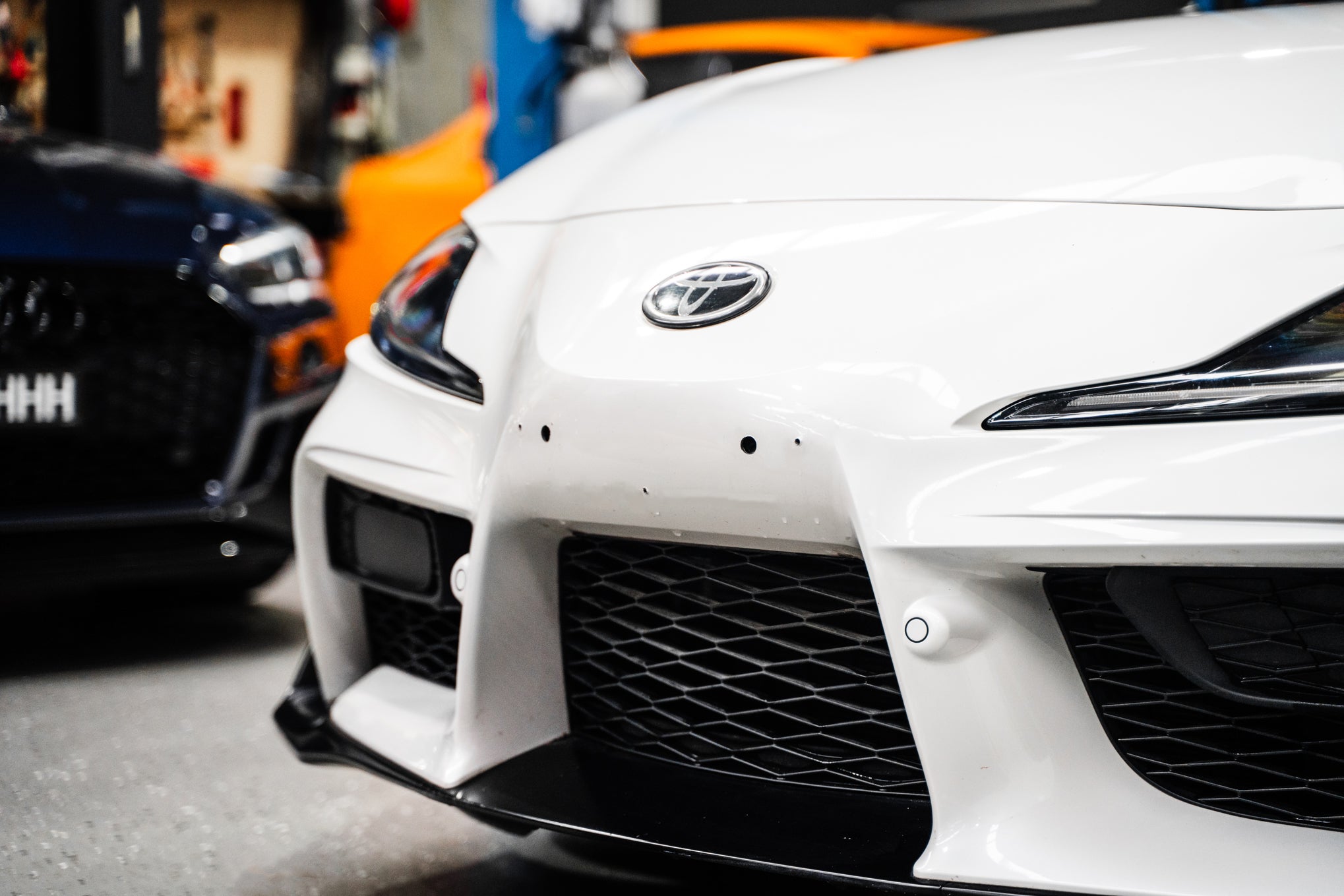 Toyota GR Supra (JDM) J29 A90 2029-Current - OEM Plinth Delete Kit (FRONT)