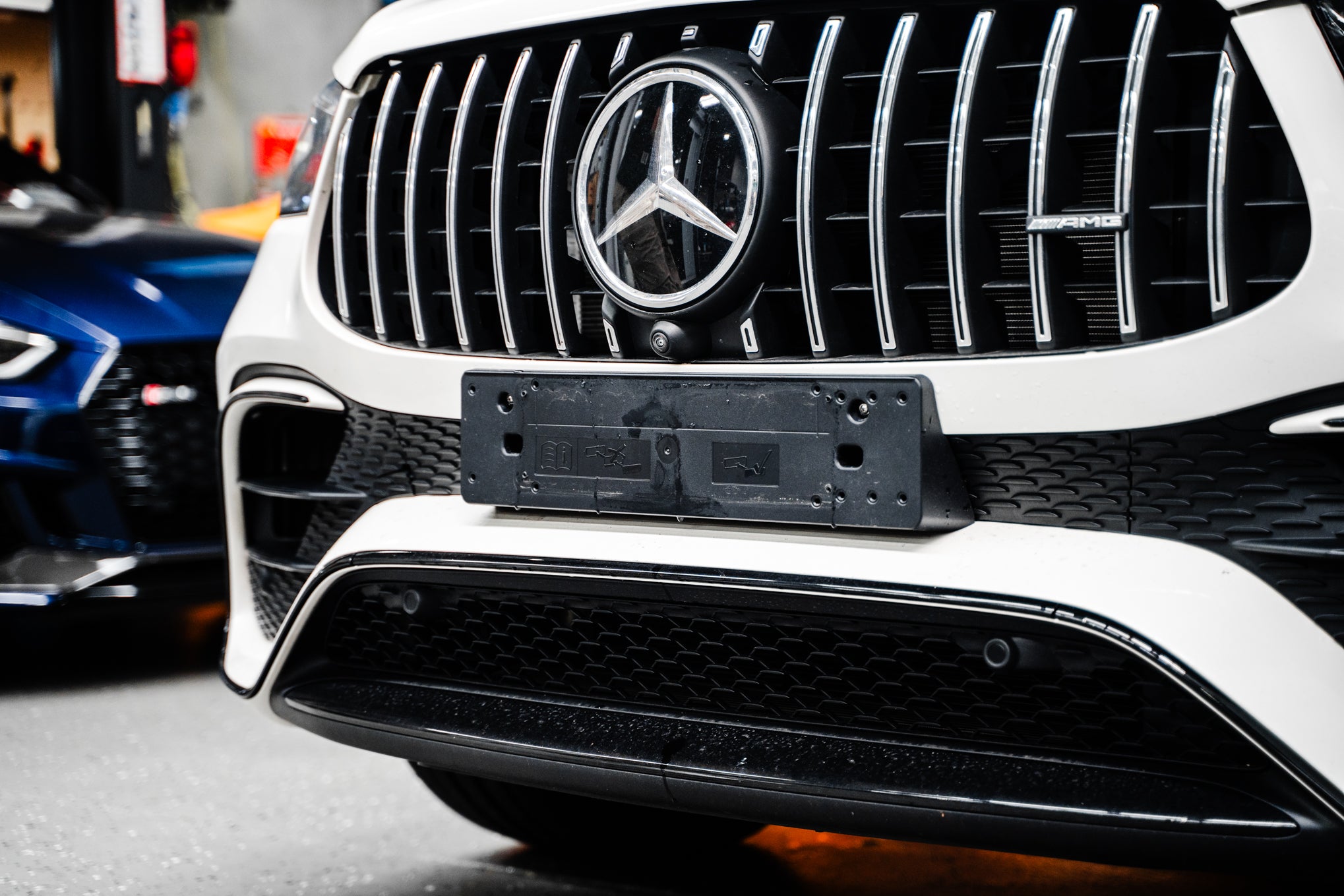 Mercedes V167-C167 GLE 63 AMG FL 2024 - OEM Plinth Delete Kit (FRONT)