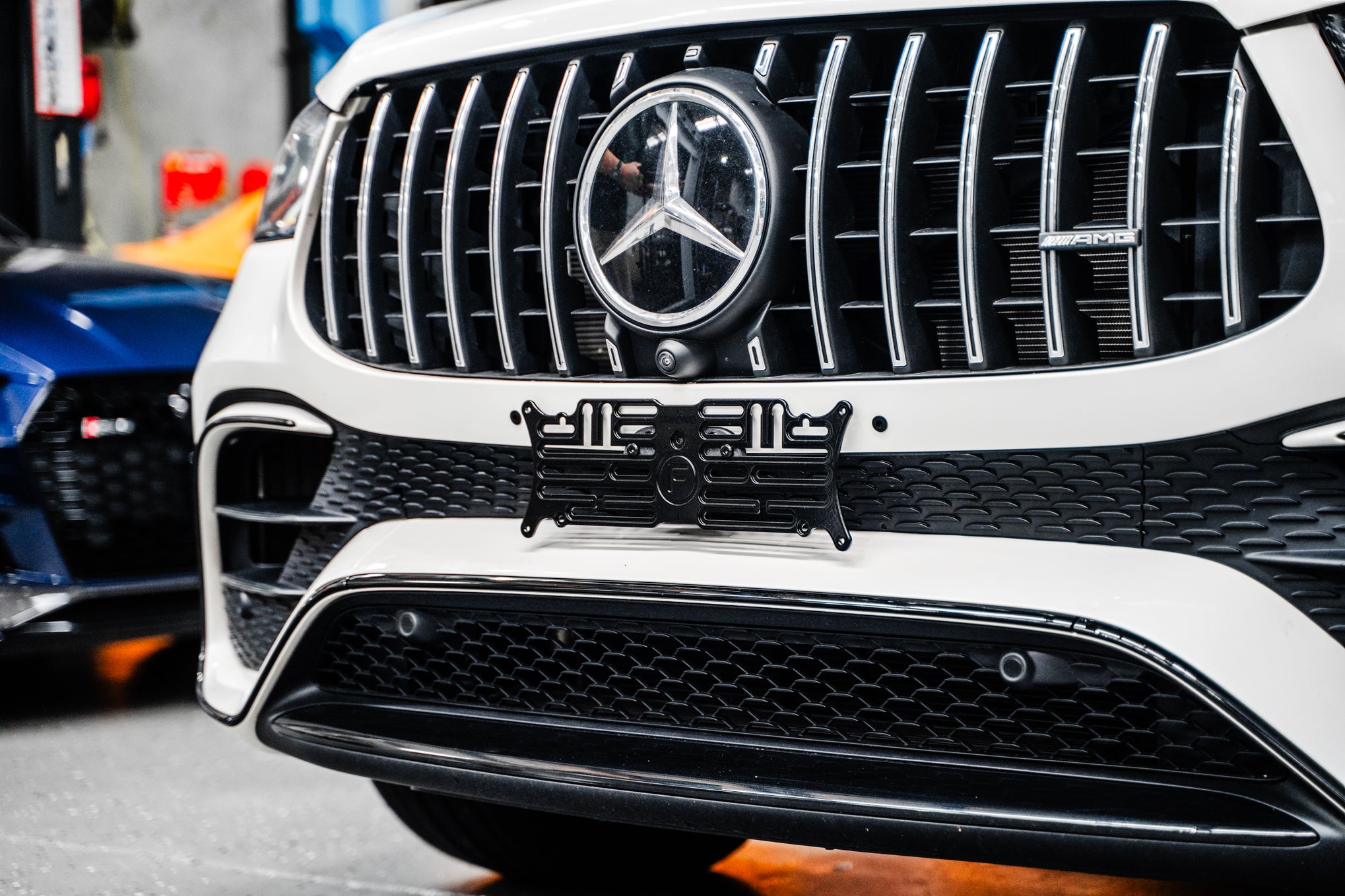 Mercedes V167-C167 GLE 63 AMG FL 2024 - OEM Plinth Delete Kit (FRONT)