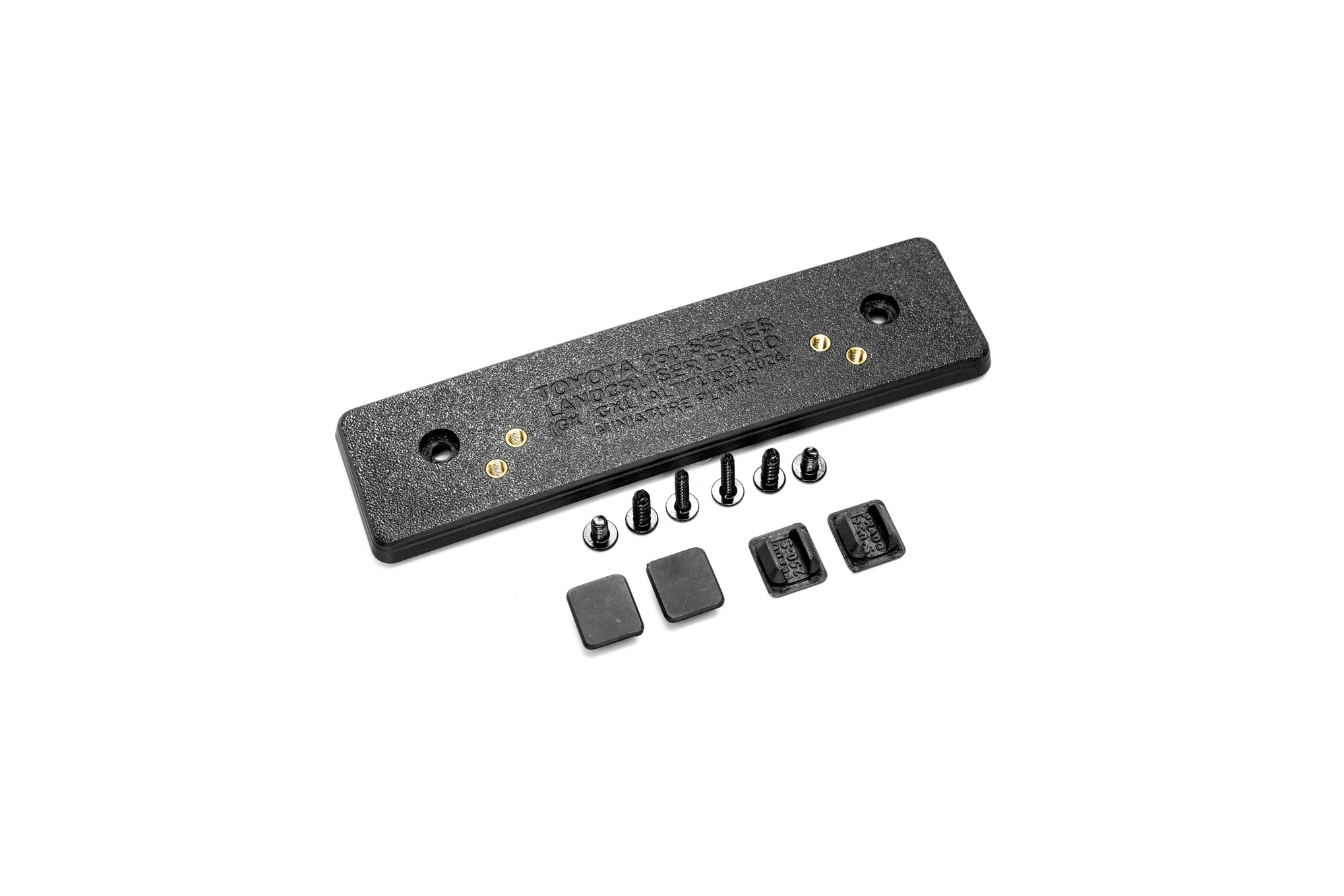 Toyota 250 Series Landcruiser Prado (GX / GXL / Altitude) 2024-Current - OEM Plinth Delete Kit (FRONT)