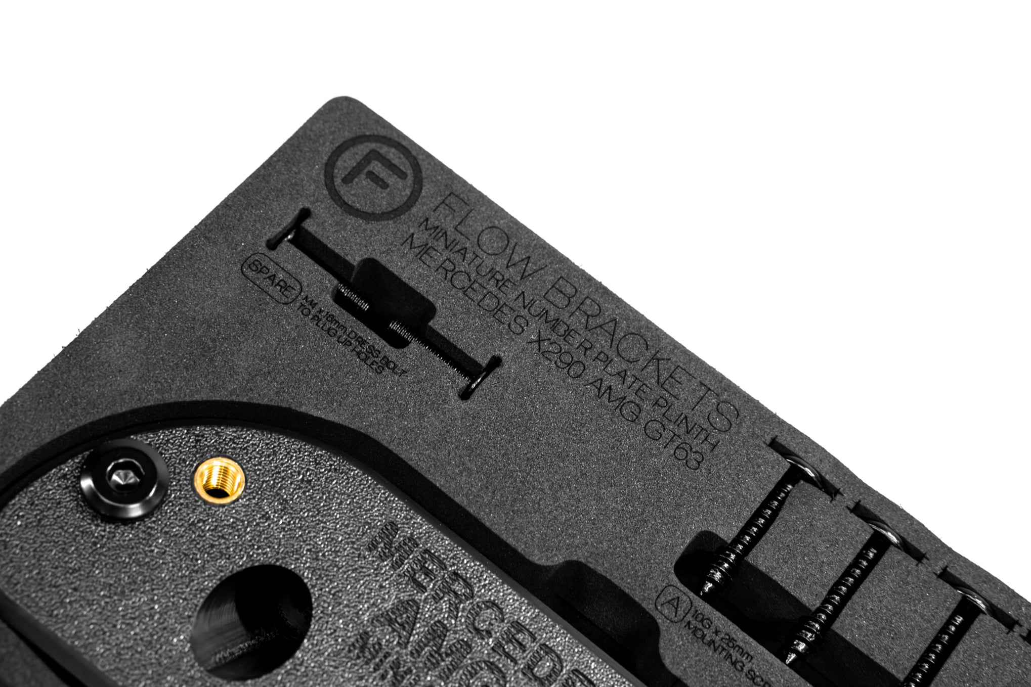 Mercedes-AMG X290 GT 63 4-Door Coupé 2019-2021 - OEM Plinth Delete Kit (FRONT)