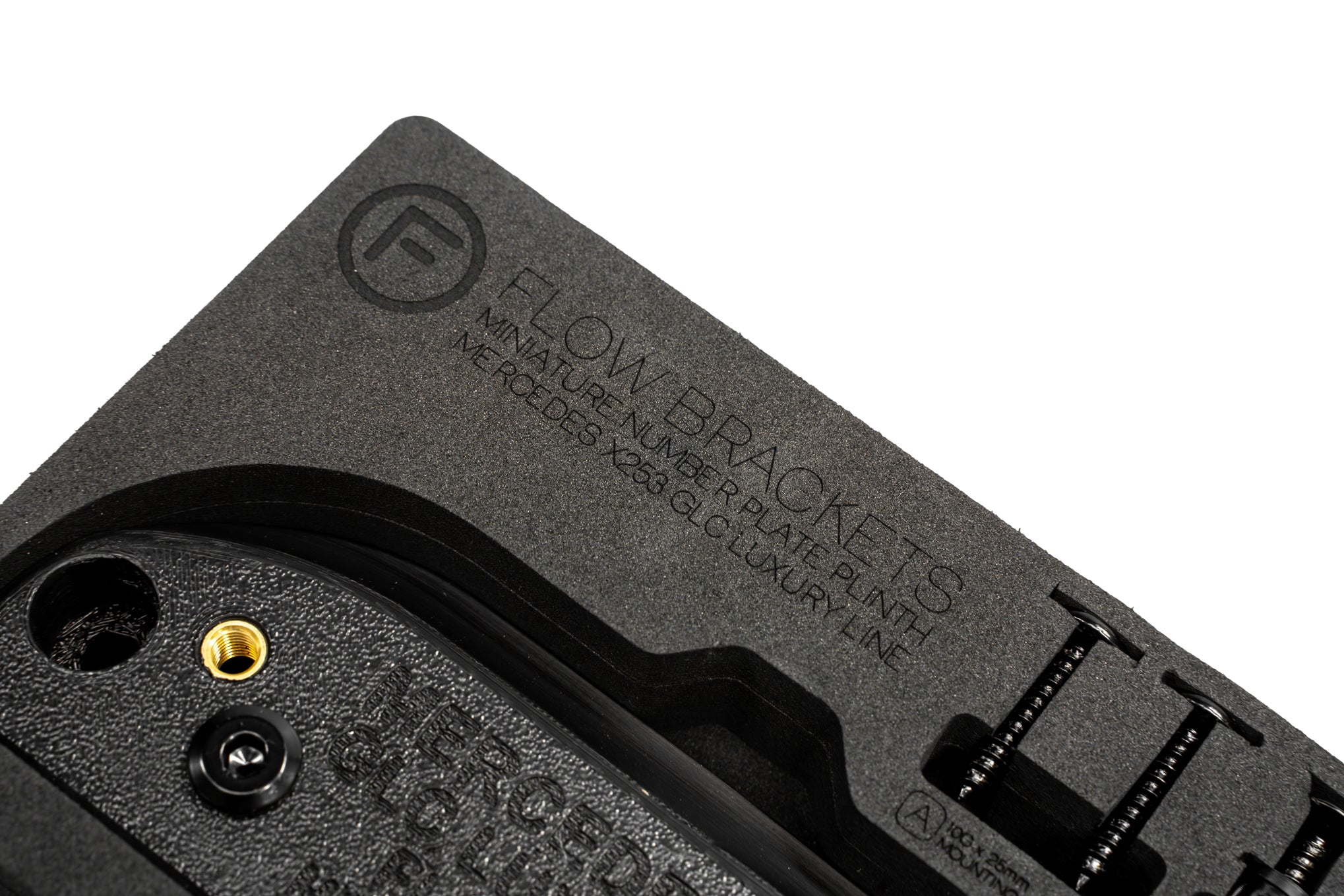 Mercedes GLC X253 Luxury Line FL 2019-2022 - OEM Plinth Delete Kit (FRONT)