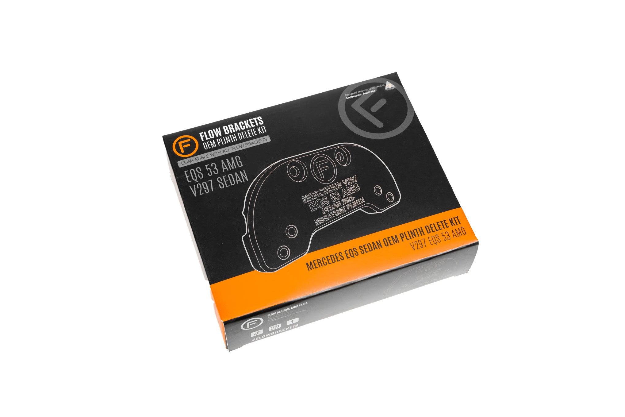 Mercedes EQS 53 AMG V297 2022 - OEM Plinth Delete Kit (FRONT)