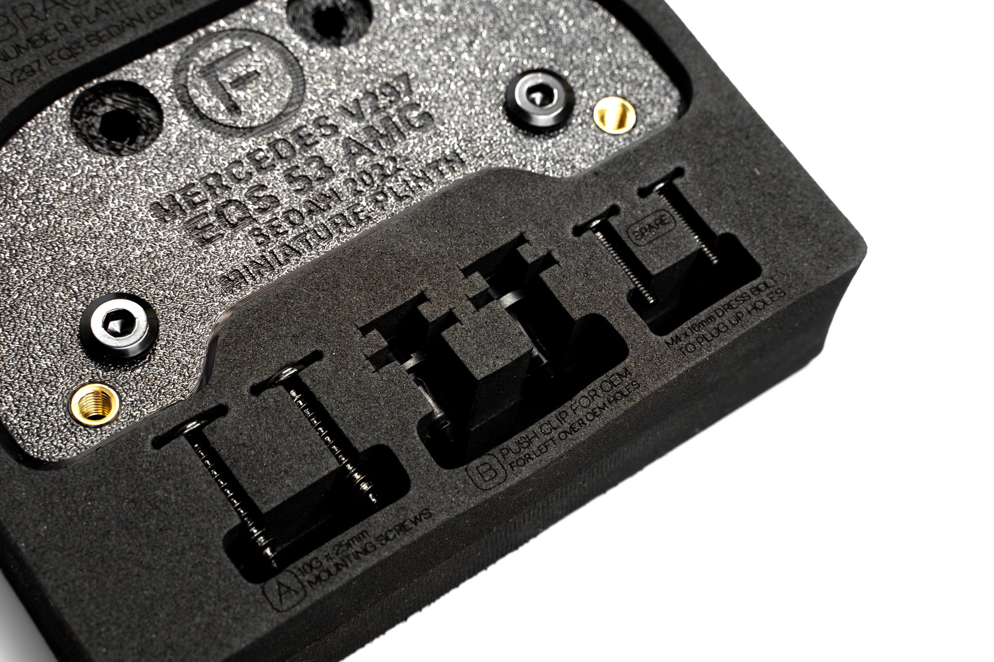 Mercedes EQS 53 AMG V297 2022 - OEM Plinth Delete Kit (FRONT)