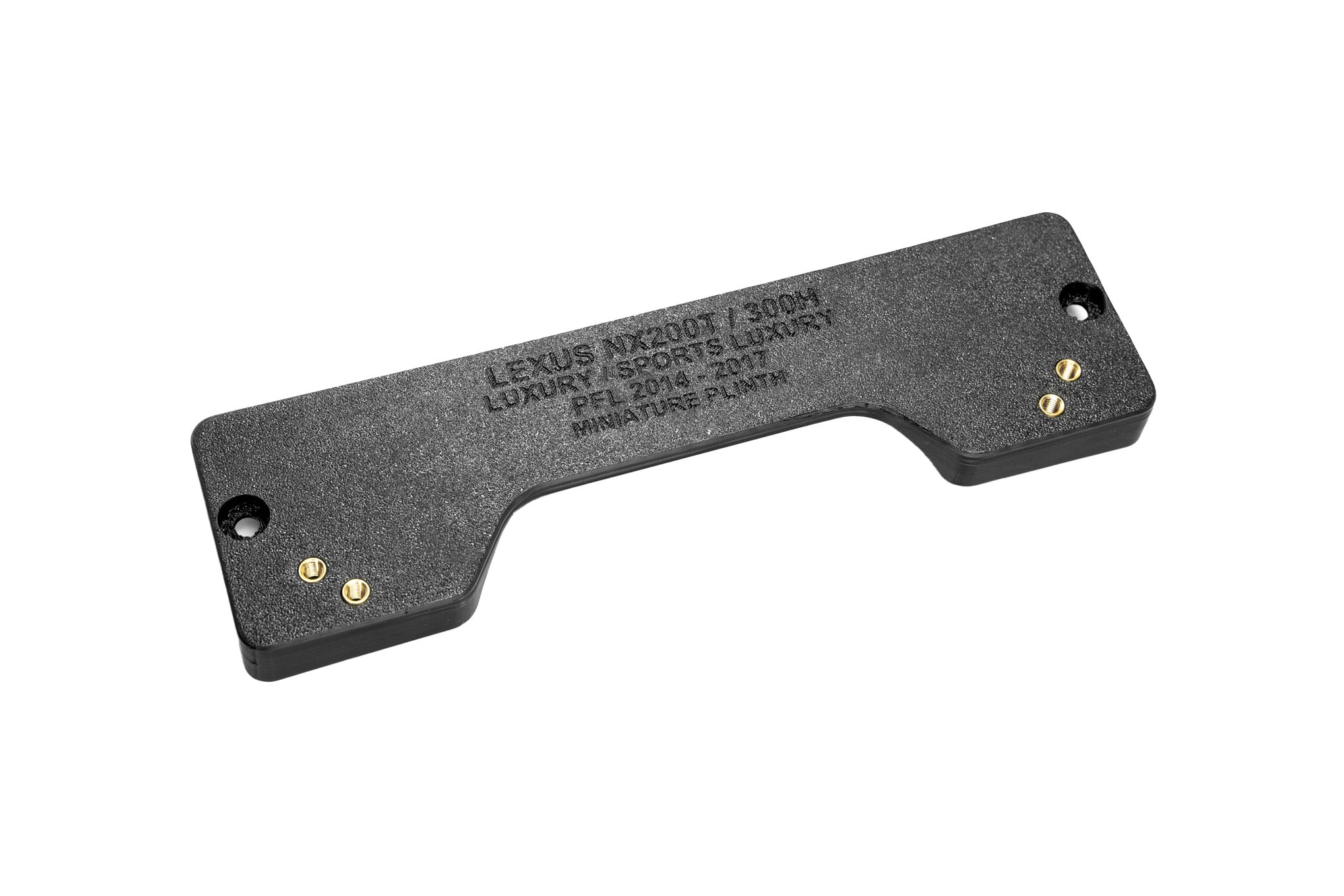 Lexus NX200T / 300H Luxury/ Sports Luxury PFL 2014-2017 - OEM Plinth Delete Kit (FRONT)