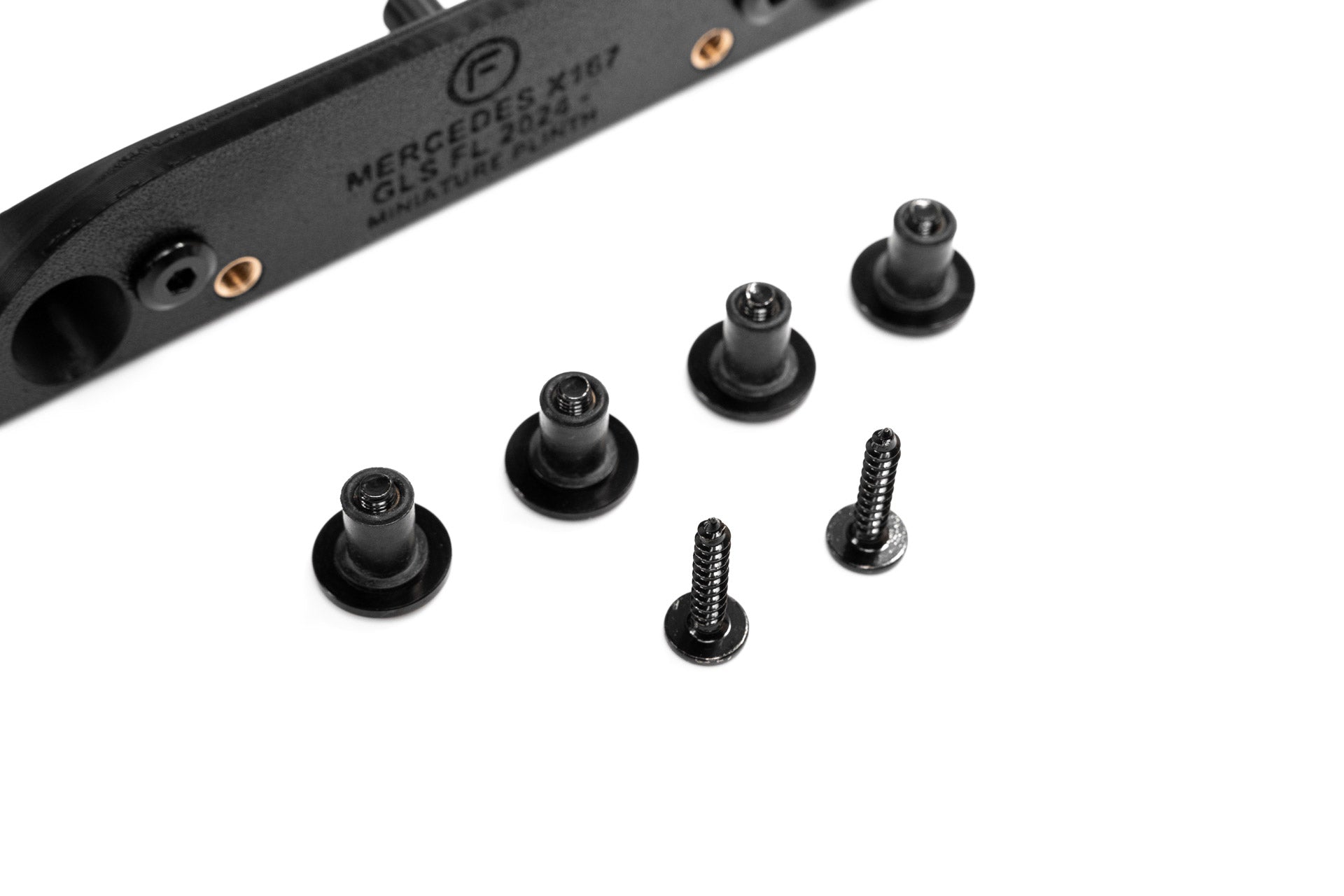 Mercedes GLS Facelift 2024-Current - OEM Plinth Delete Kit (FRONT)