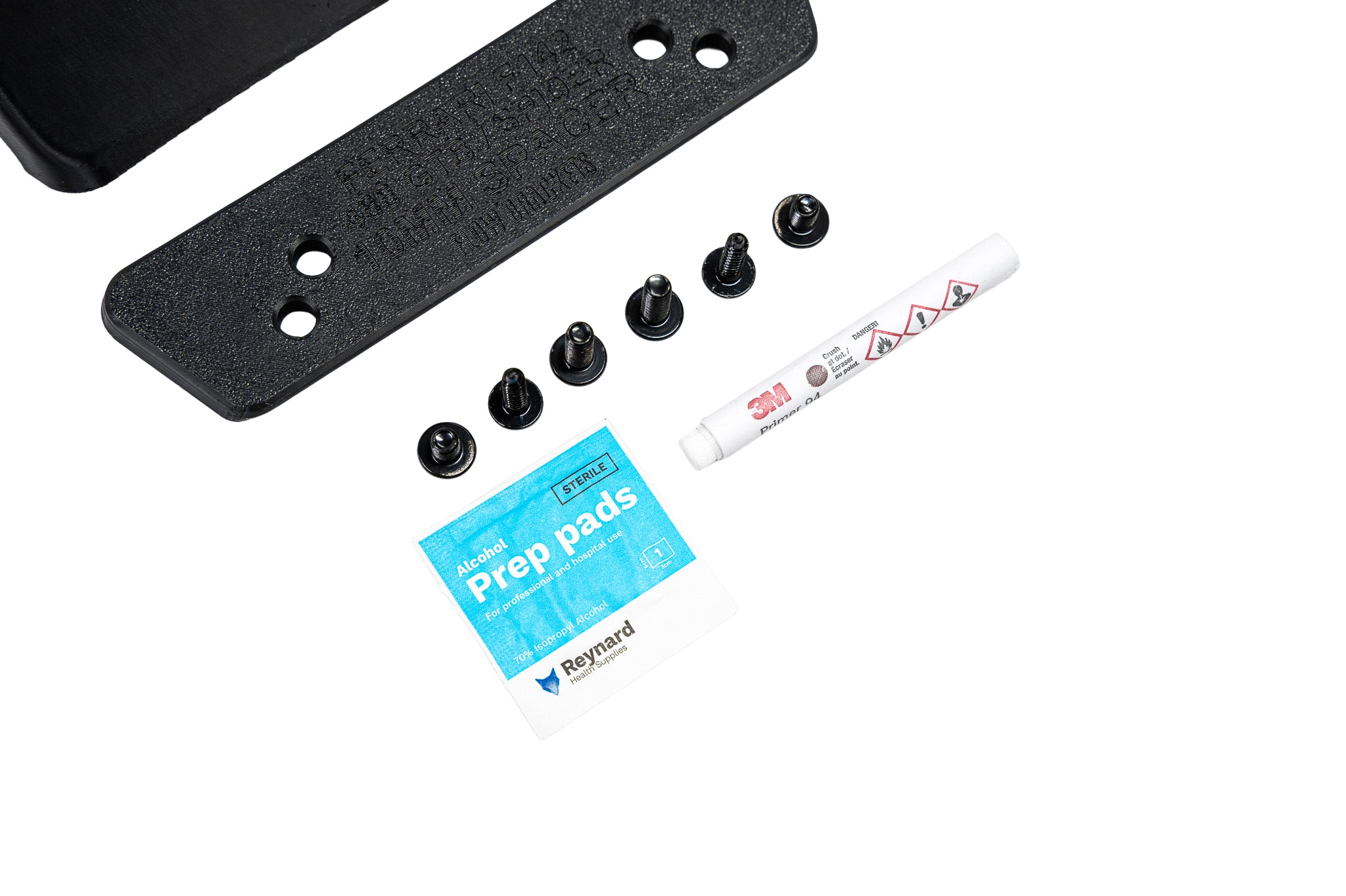 Ferrari F142 488 GTB/ Spider 2015-2019 - Drill Free Plinth Mounting Kit (FRONT)