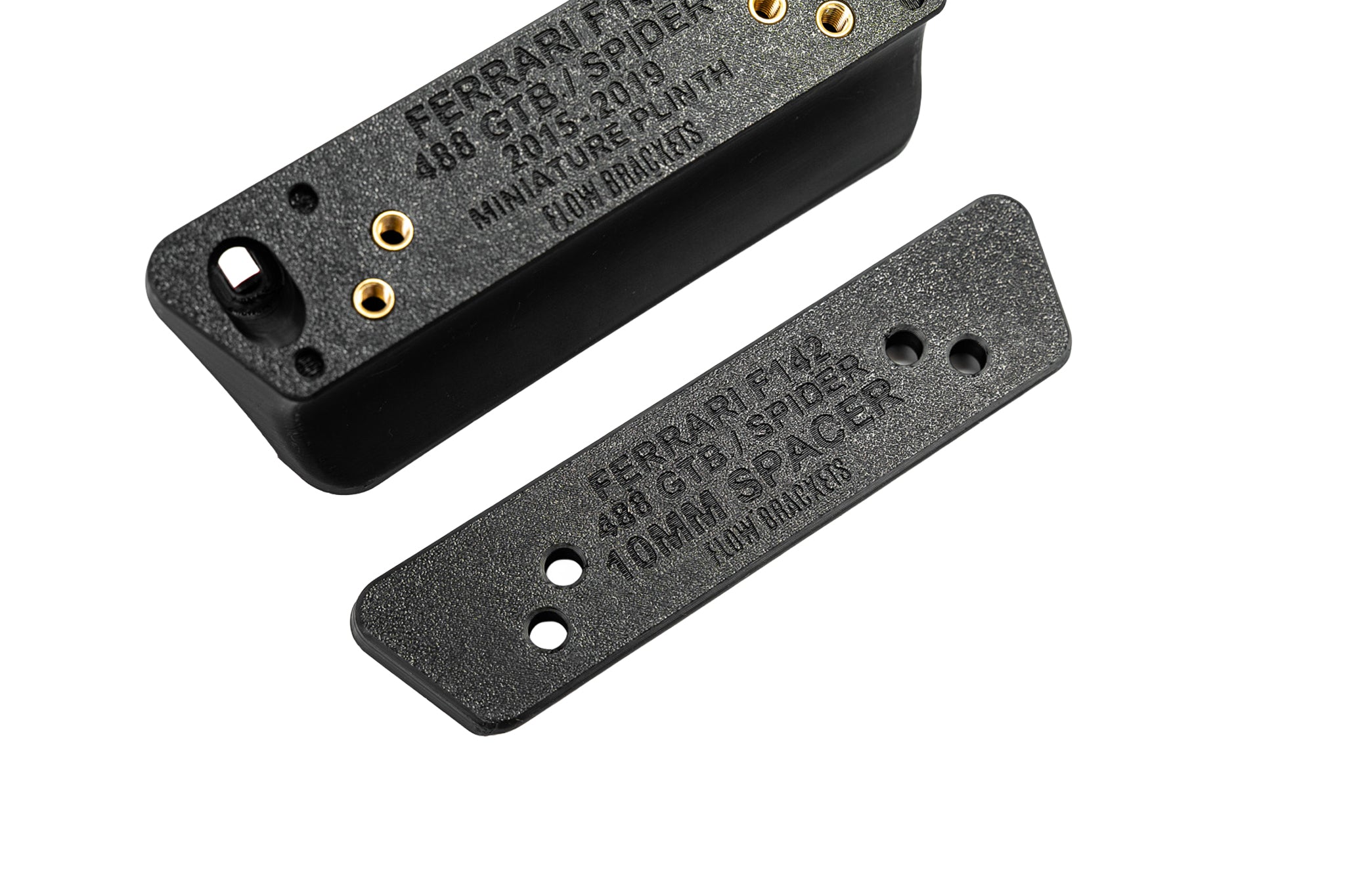 Ferrari F142 488 GTB/ Spider 2015-2019 - Drill Free Plinth Mounting Kit (FRONT)