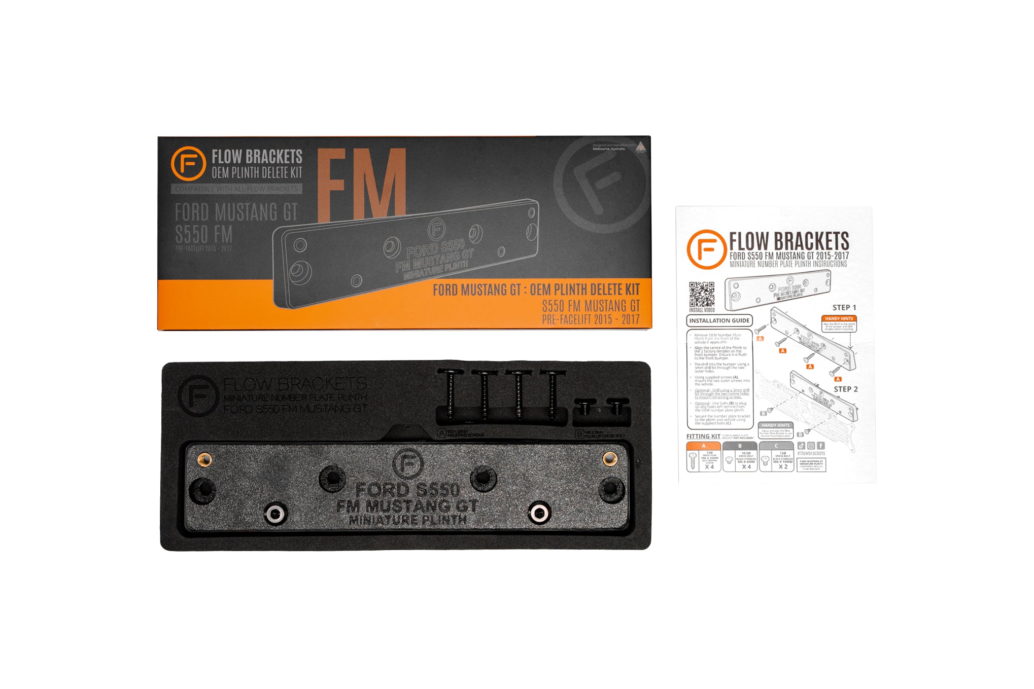 Ford S550 FM Mustang GT 2015-17 - Miniature Plinth