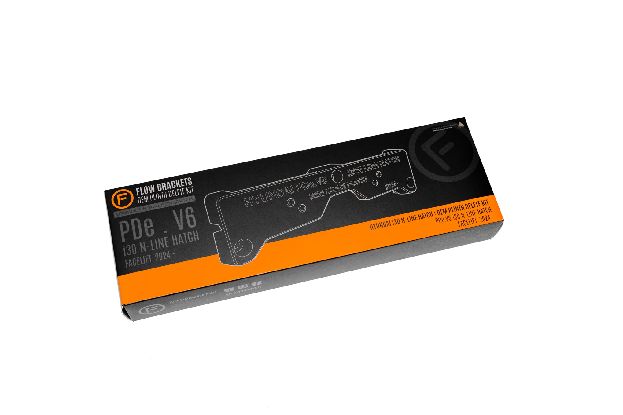 Hyundai i30 N-Line MHEV PDE V6 Hatch - OEM Plinth Delete Kit (FRONT)