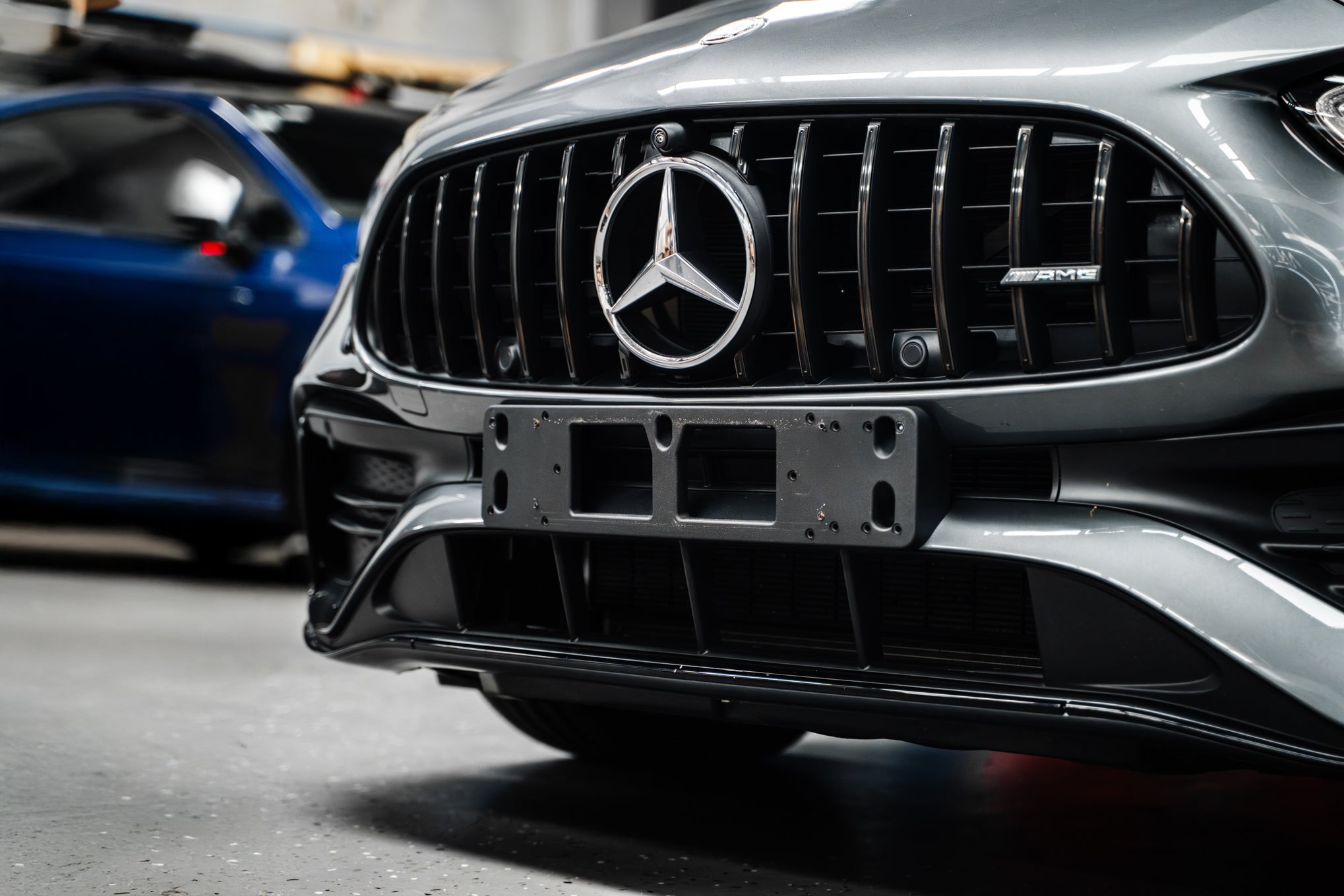 Mercedes W206 ALL C-Class 2022-Current - OEM Plinth Delete Kit (FRONT)