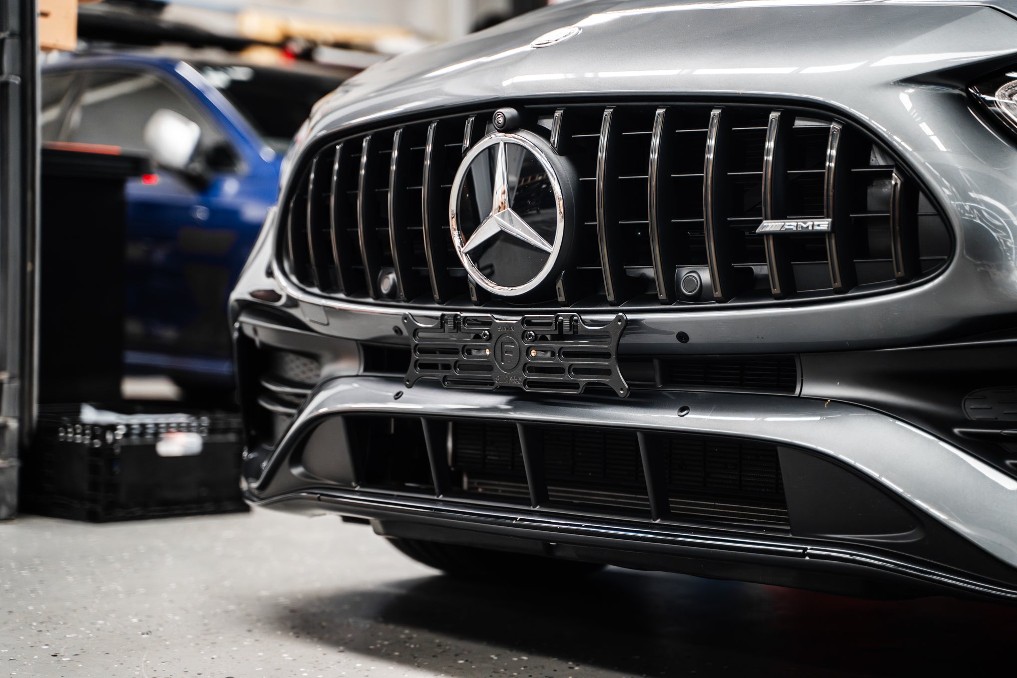 Mercedes W206 ALL C-Class 2022-Current - OEM Plinth Delete Kit (FRONT)