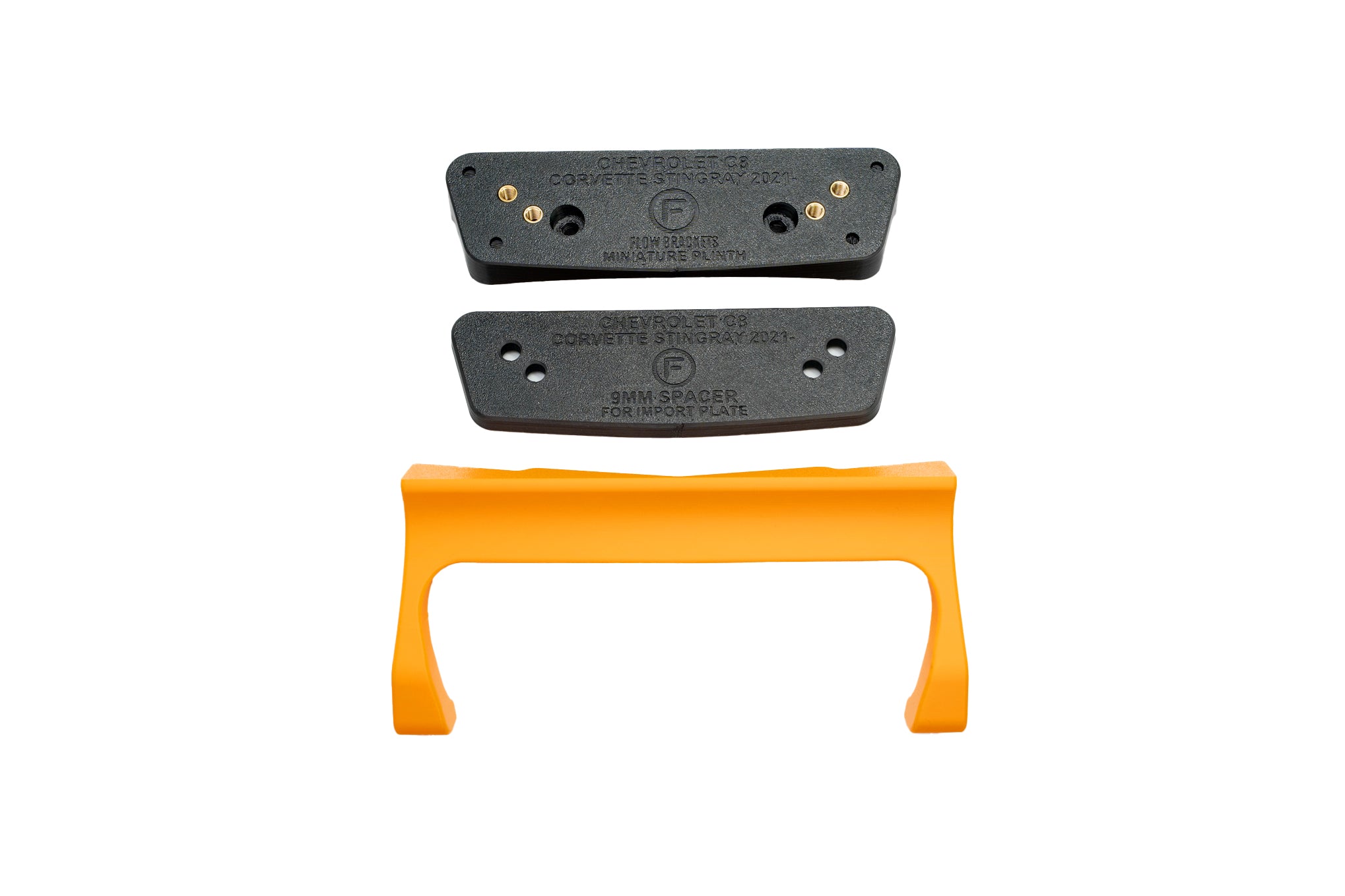 Chevrolet C8 Corvette Stingray 2021-Current - Miniature Plinth (FRONT)