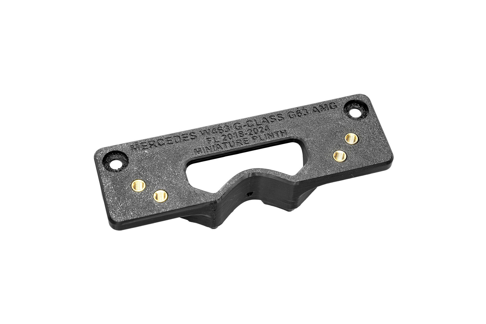 Mercedes W463 G-Class G63 AMG Facelift 2018-2024 - OEM Plinth Delete Kit (FRONT)