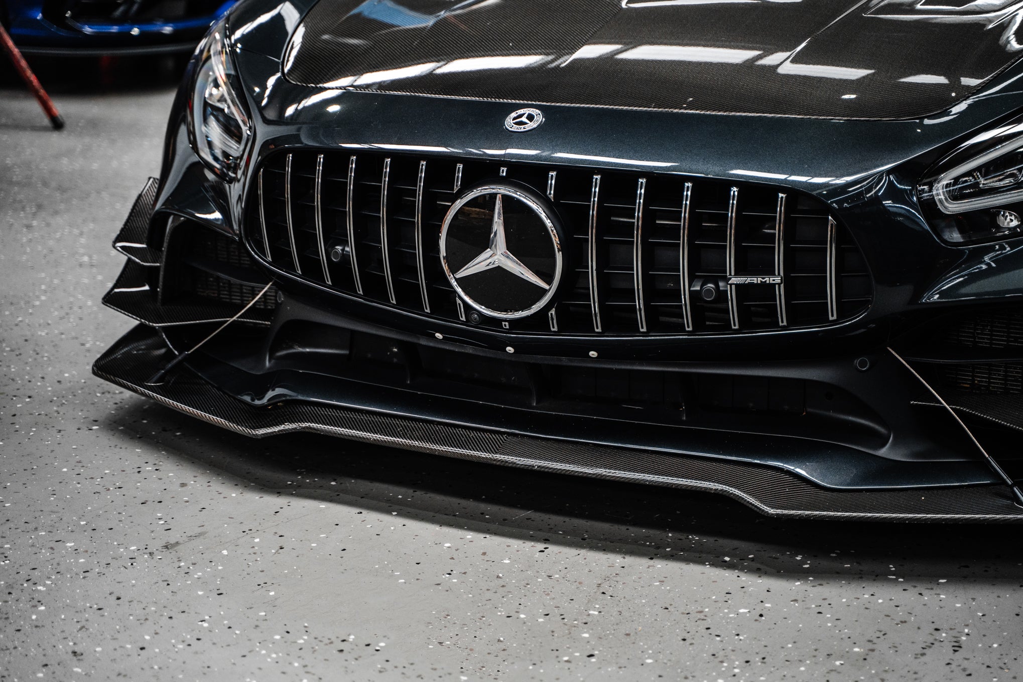 Mercedes AMG GT-R 2017-2021 - OEM Plinth Delete Kit (FRONT)