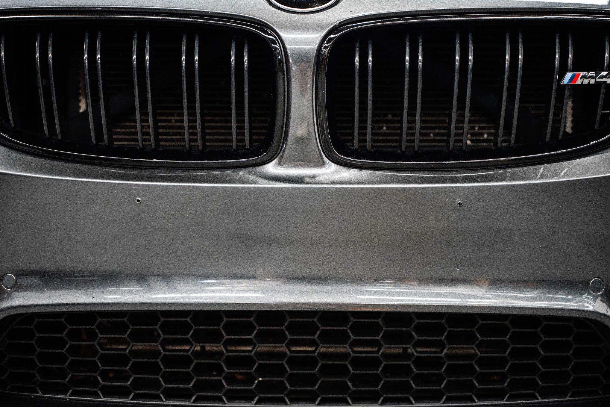 BMW F8X M3 / M4 2014-2018 - OEM Plinth Delete Kit (FRONT)