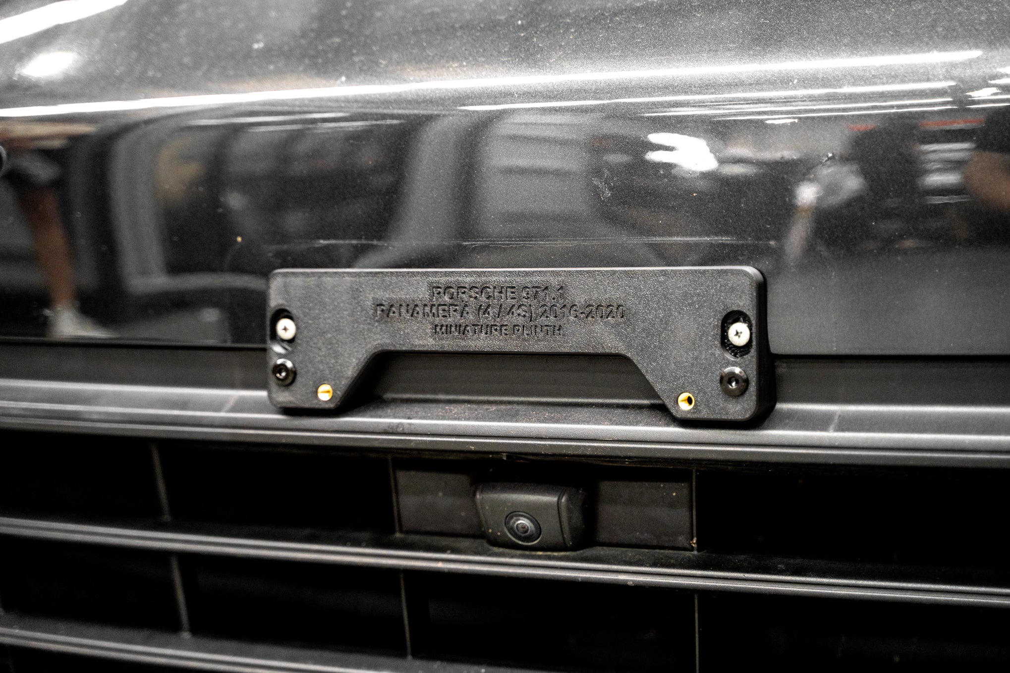 Porsche 971.1 Panamera (4 / 4S) 2016-2020 - OEM Plinth Delete Kit (FRONT)