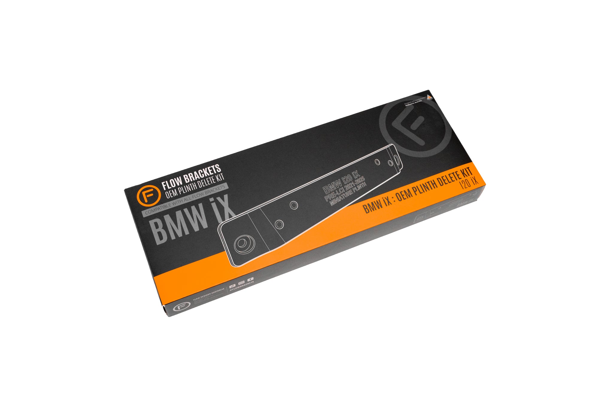 BMW I20 iX PRE-LCI - OEM Plinth Delete Kit (FRONT)