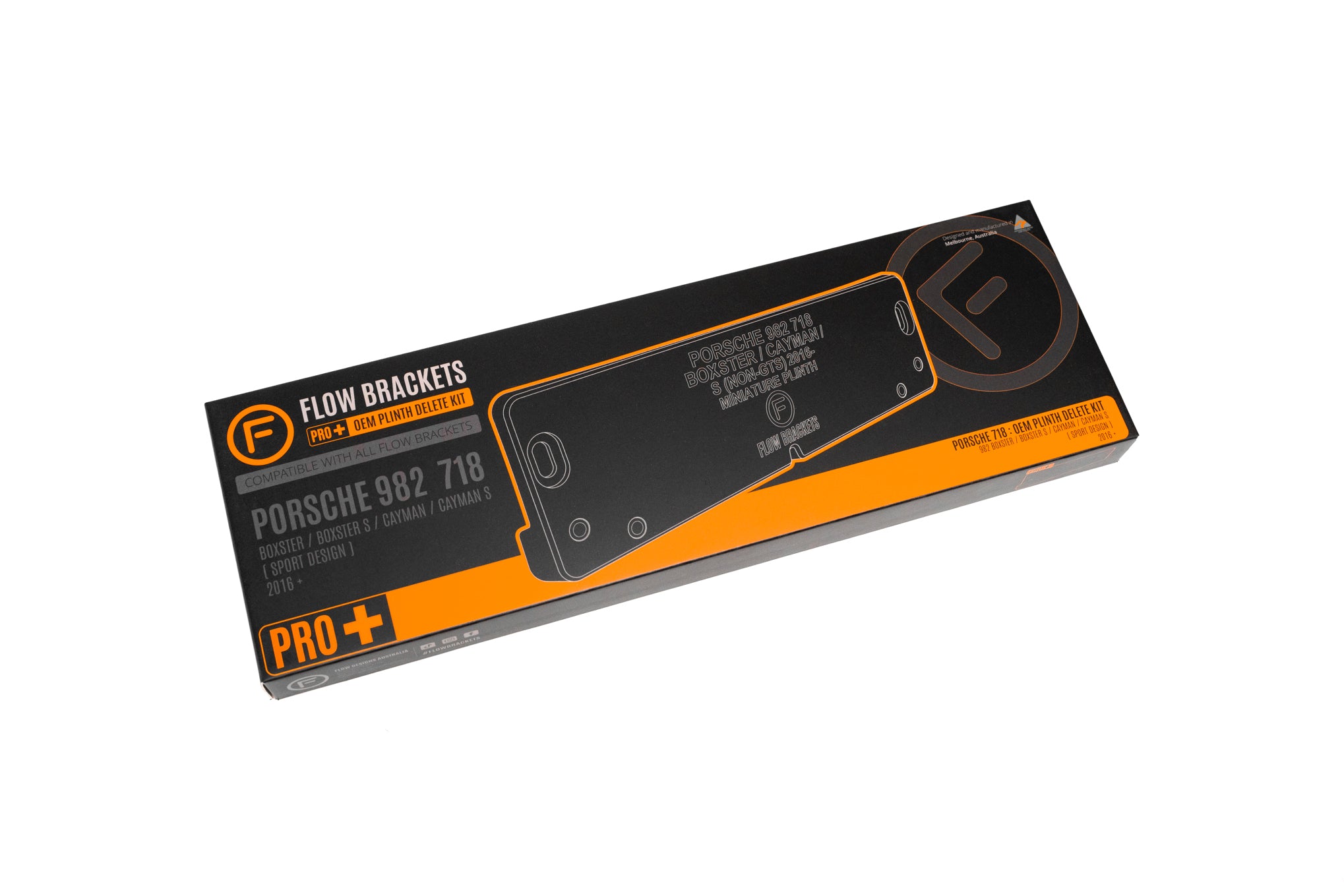 Porsche 982 718 Boxster/Cayman S - Miniature Plinth (FRONT)