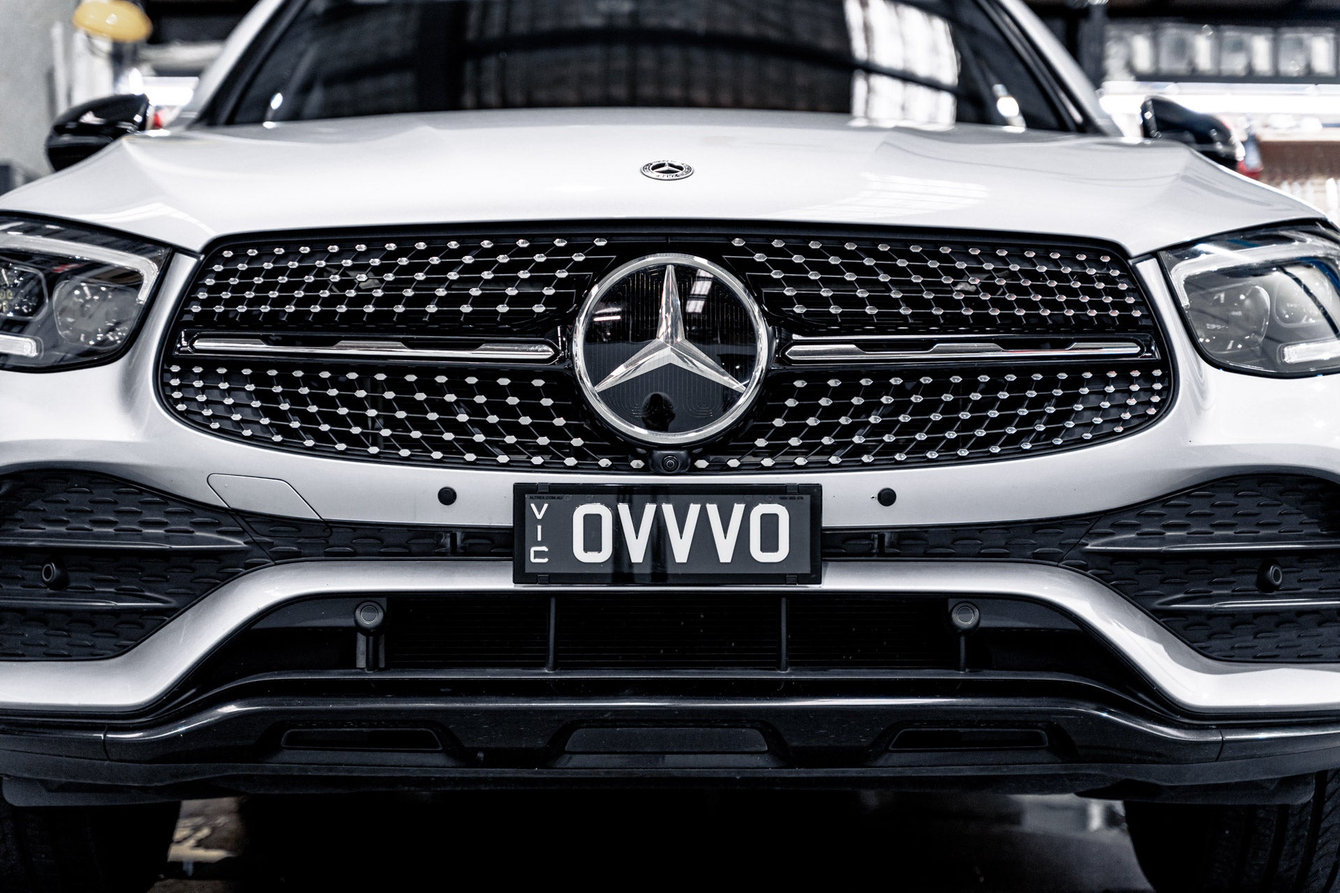 Mercedes GLC 43 AMG Facelift C/X253 2019-2022 - OEM Plinth Delete Kit (FRONT)