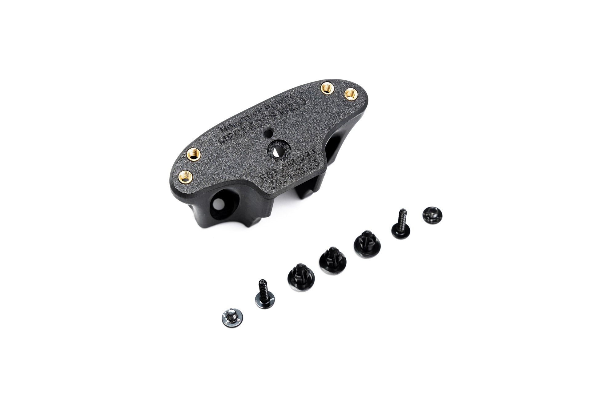 Mercedes E63 AMG FL W213 2021-2023 - OEM Plinth Delete Kit (FRONT)