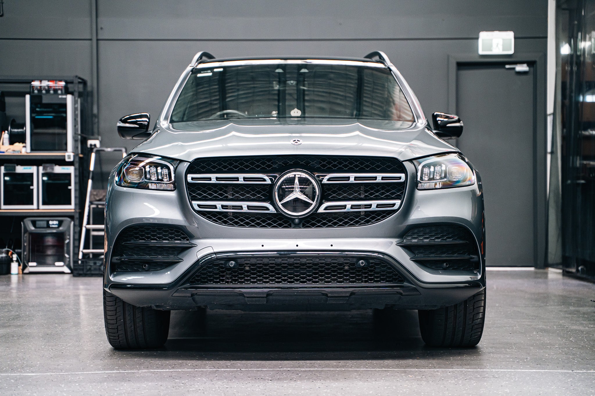 Mercedes GLS Pre Facelift X167 2020-2023- OEM Plinth Delete Kit (FRONT)