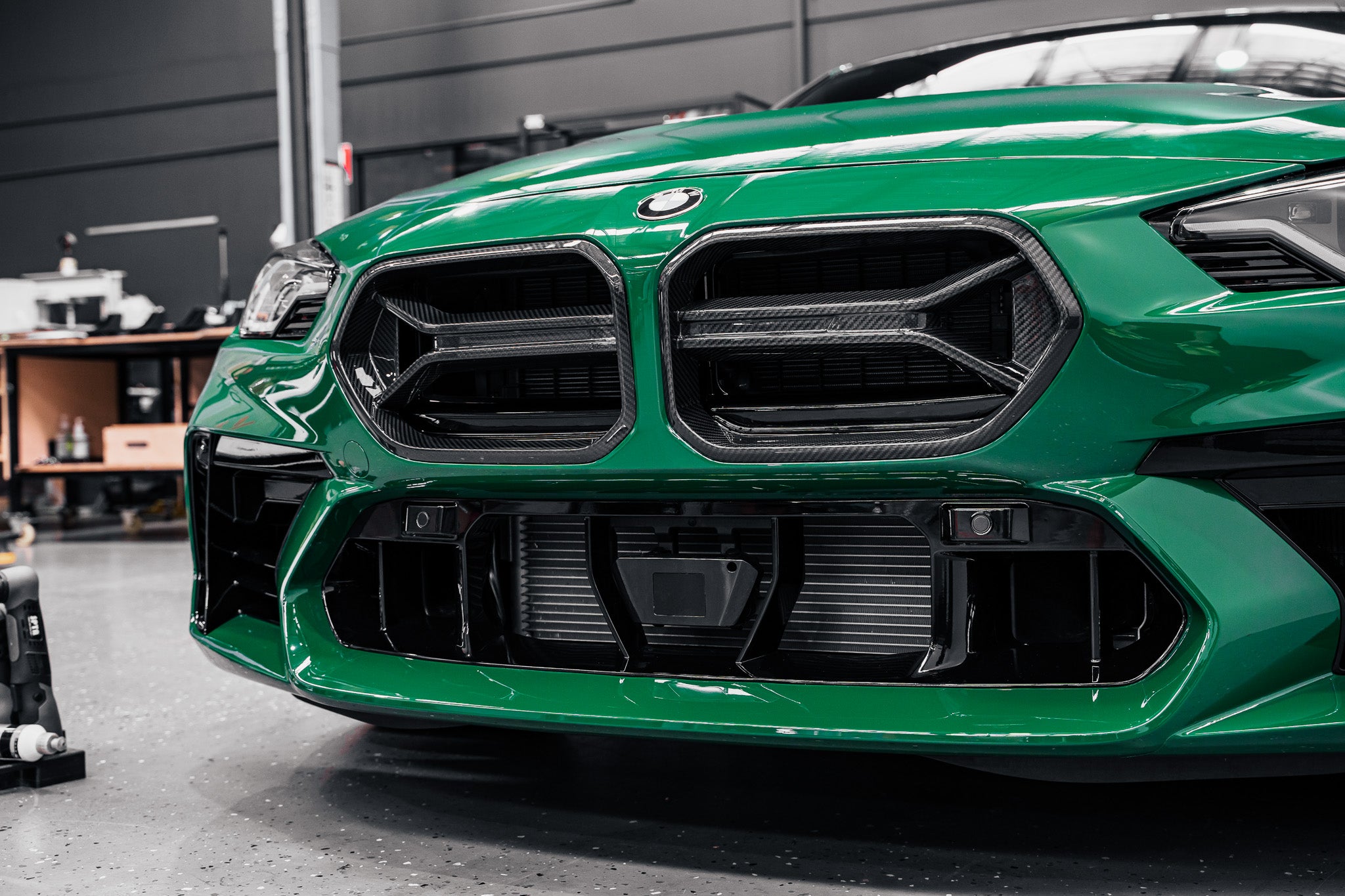 BMW G87 M2 Adro Bumper 2023-Current- OEM Plinth Delete Kit (FRONT)