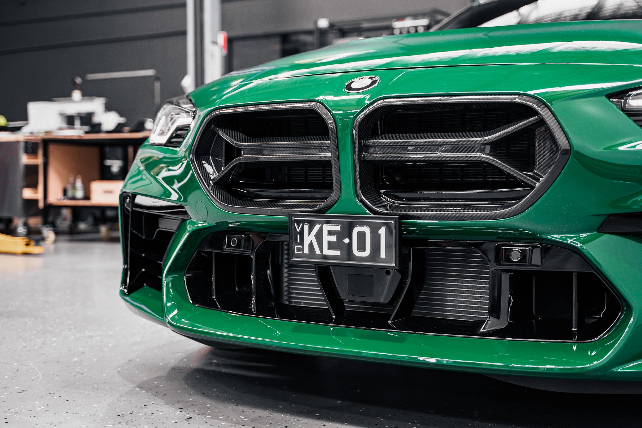 BMW G87 M2 Adro Bumper 2023-Current- OEM Plinth Delete Kit (FRONT)
