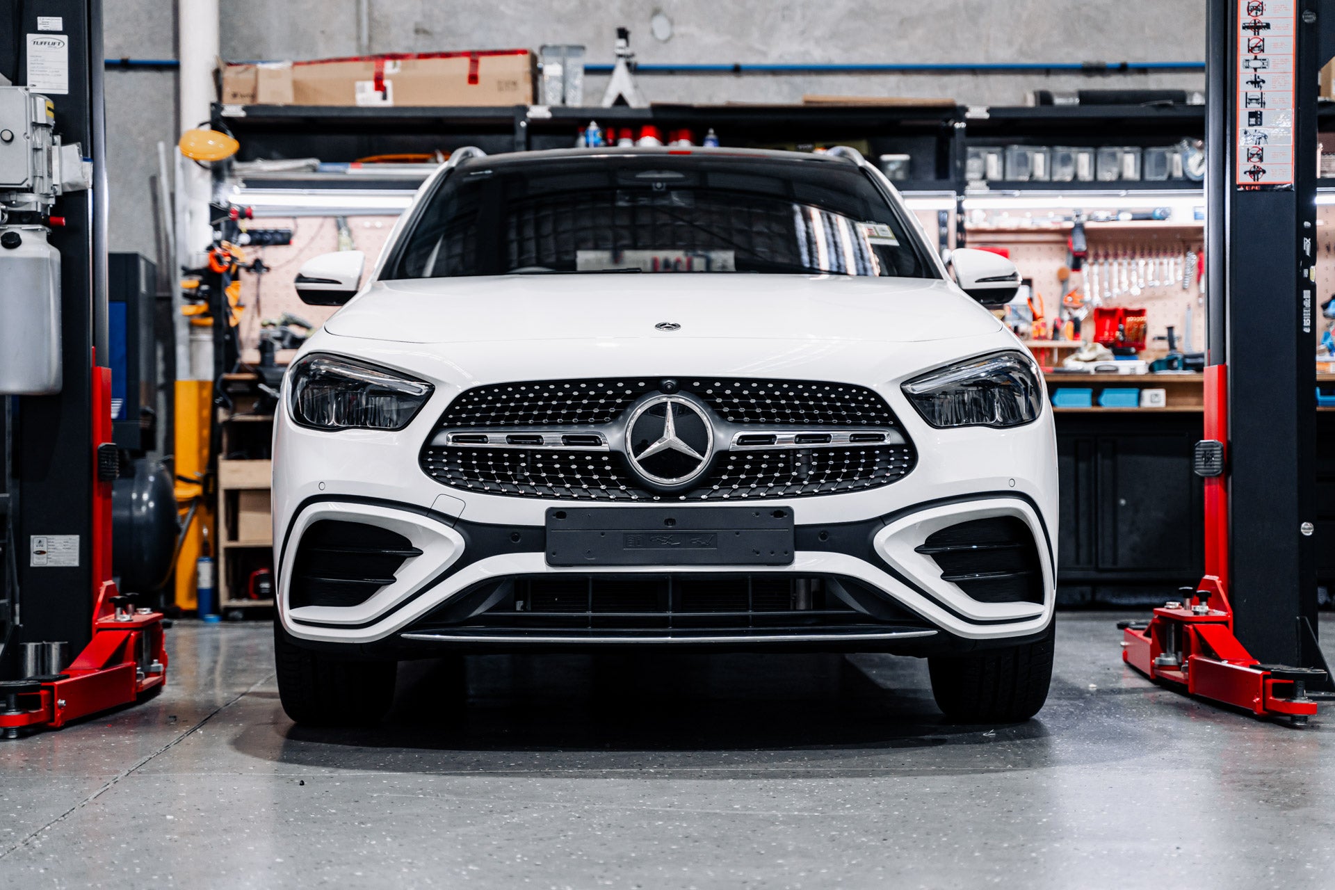 Mercedes GLA AMG-Line FL H247 2024- OEM Plinth Delete Kit (FRONT)