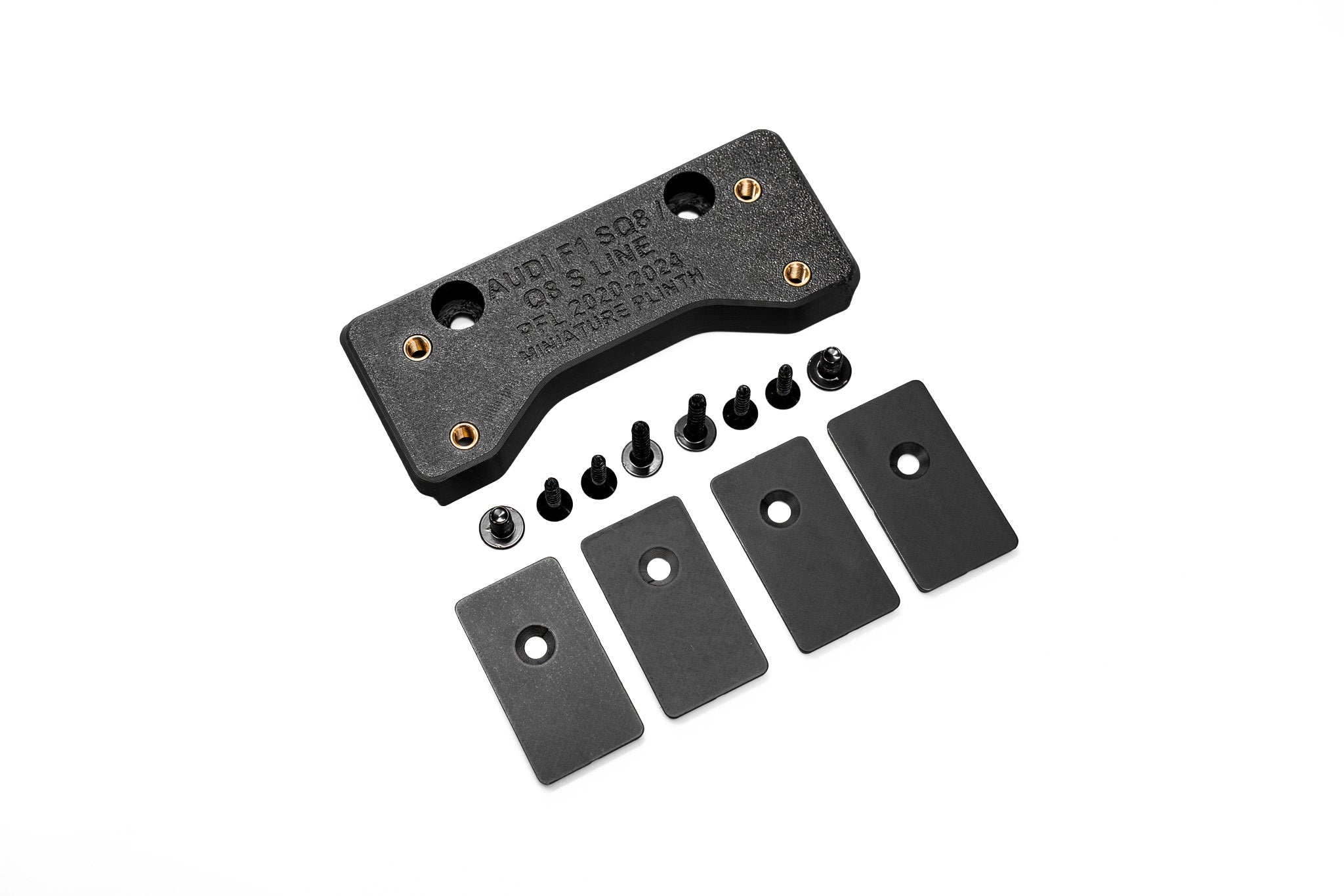 Audi F1 SQ8/ Q8 S-LINE PFL 2020-2024 - OEM Plinth Delete Kit (FRONT)