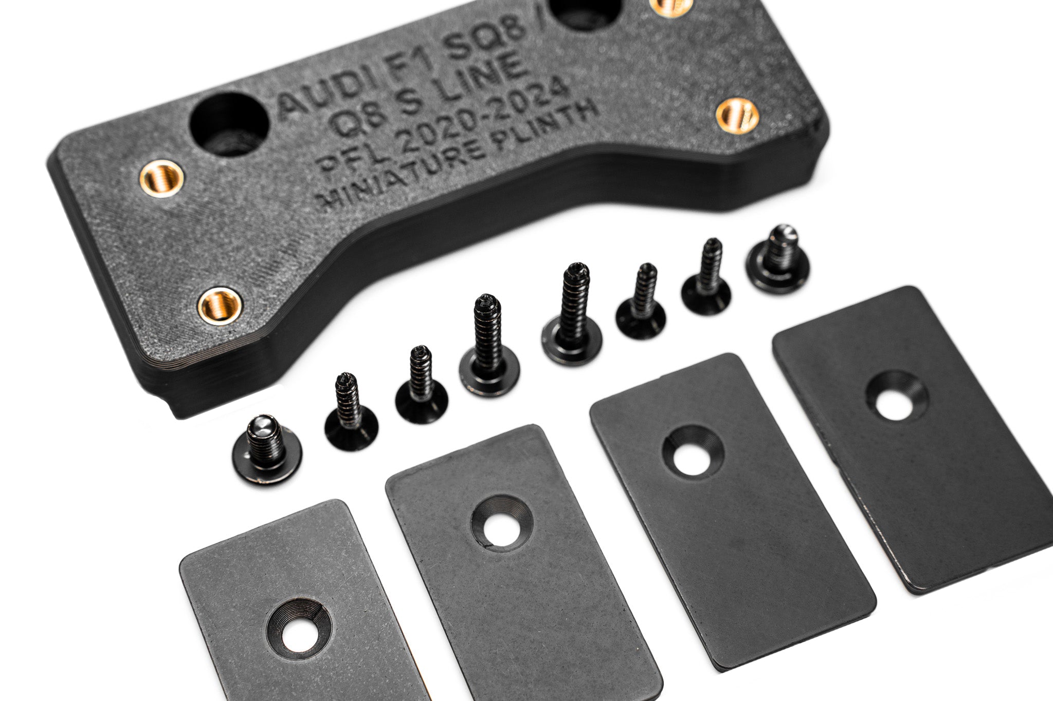 Audi F1 SQ8/ Q8 S-LINE PFL 2020-2024 - OEM Plinth Delete Kit (FRONT)