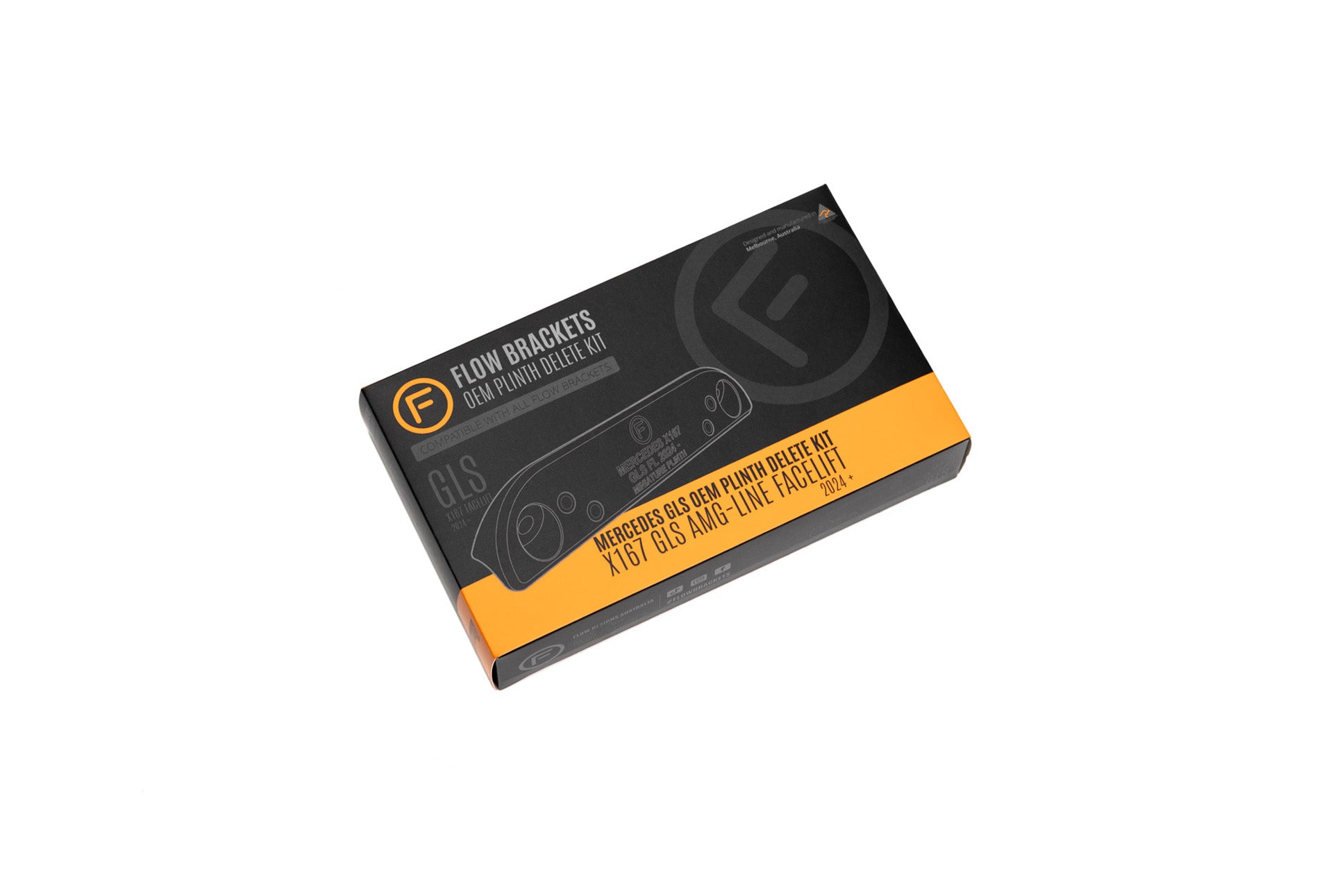 Mercedes GLS Facelift 2024-Current - OEM Plinth Delete Kit (FRONT)