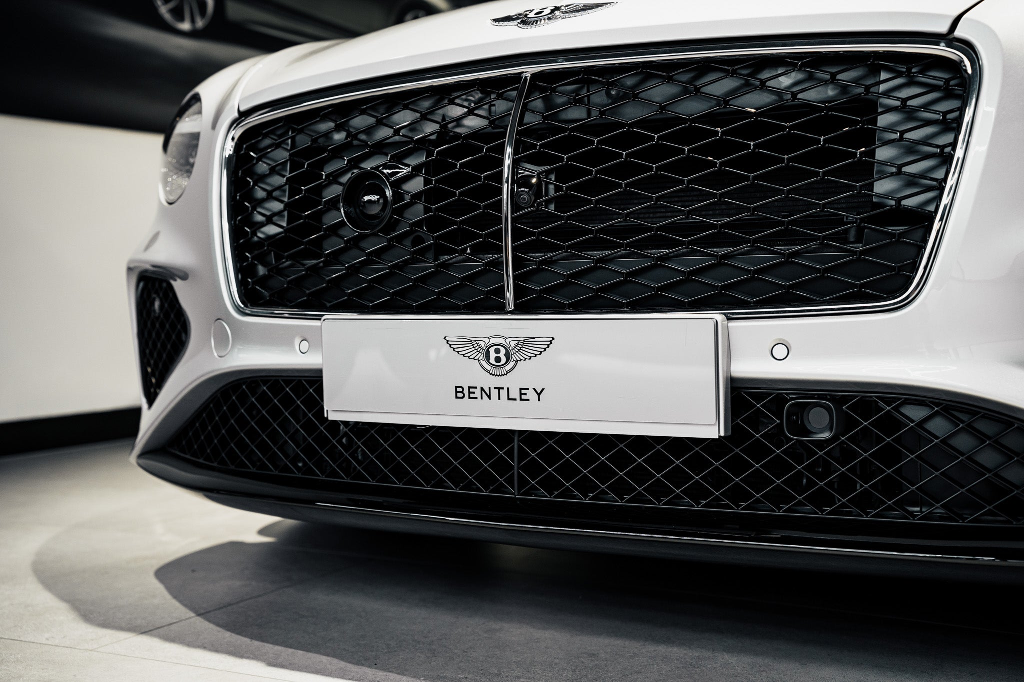 Bentley 3S Continental GT/GTC FL 2024-Current - OEM Plinth Delete Kit (FRONT)