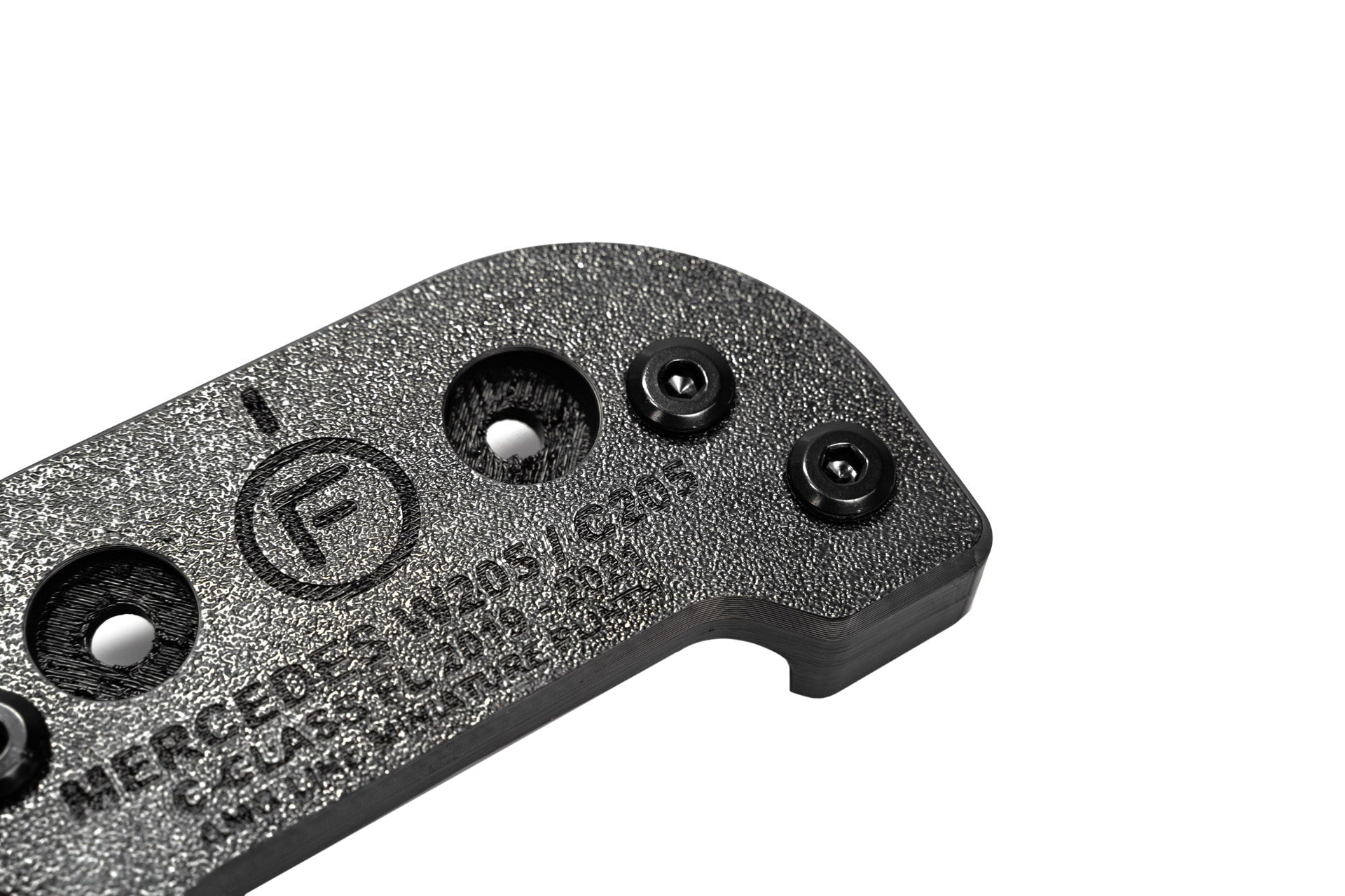 Mercedes C43 AMG / C-Class AMG-Line Facelift W205 2018-2021 - OEM Plinth Delete Kit (FRONT)