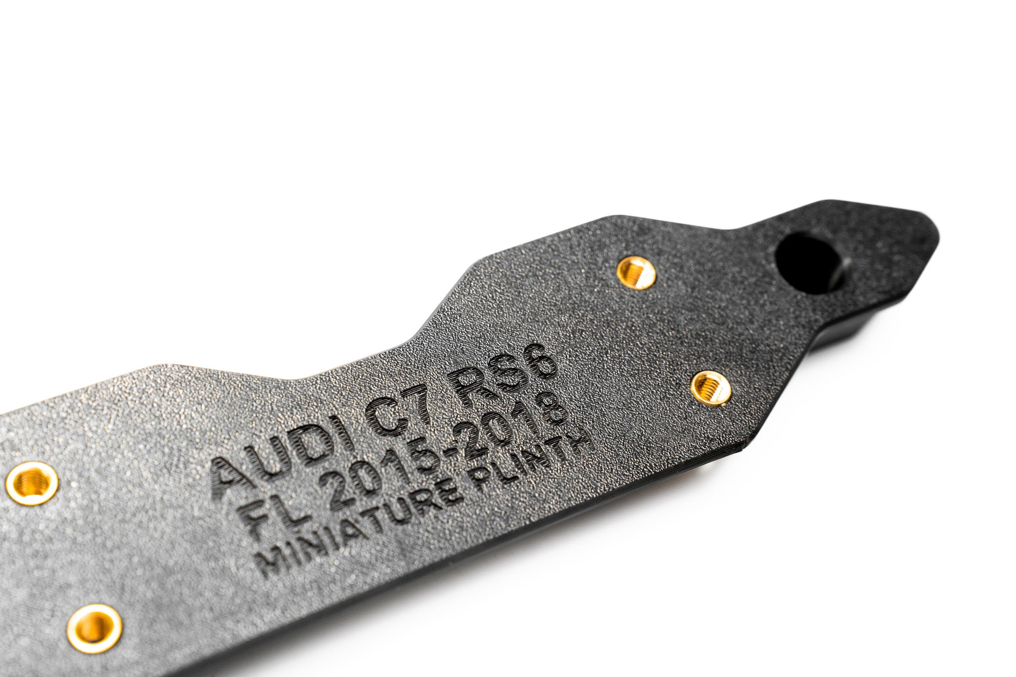 Audi C7 RS6 FL 2015-2018 - OEM Plinth Delete Kit (FRONT)
