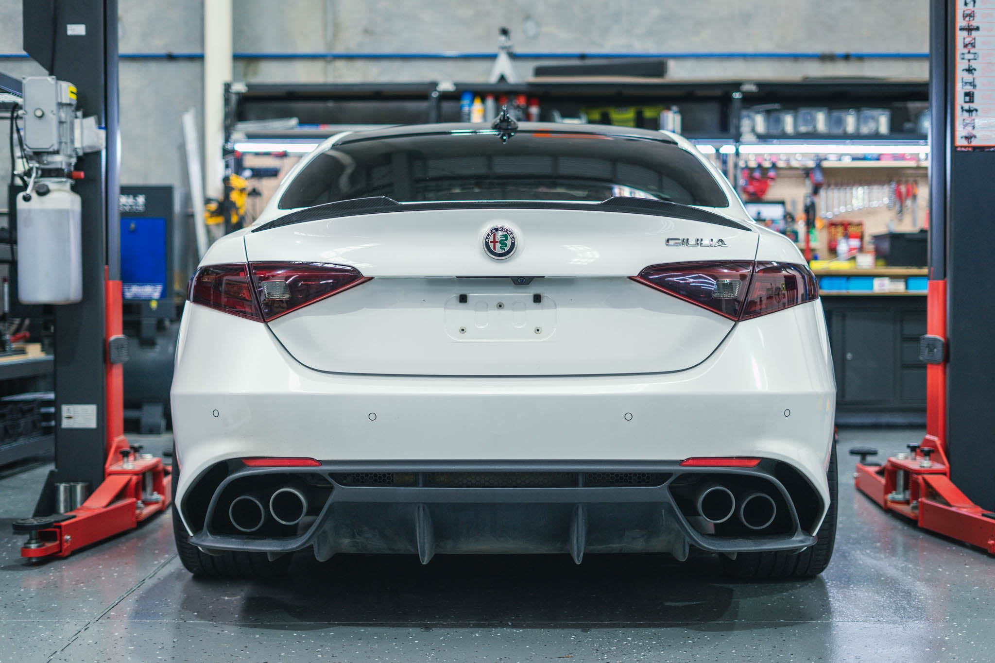 Alfa Romeo Rear Adapter Plate