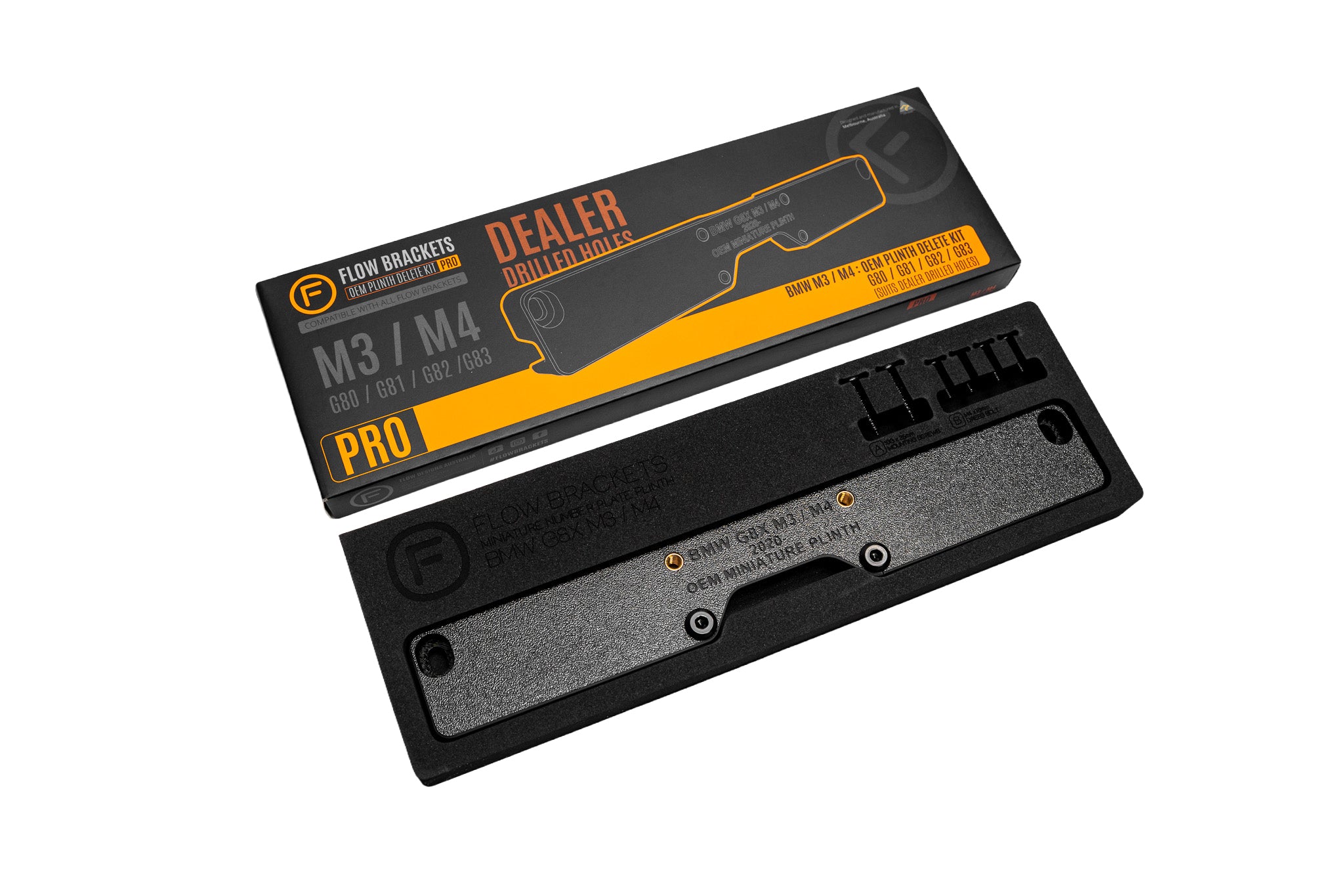 BMW G80 M3 / M4 - OEM Plinth Delete Kit (FRONT)