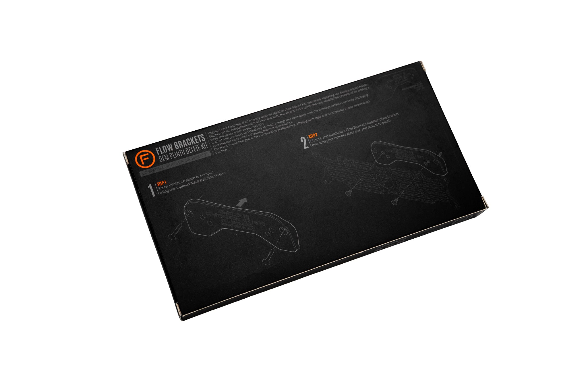 Bentley 3S Continental GT/GTC PFL 2018-2024 - OEM Plinth Delete Kit (FRONT)