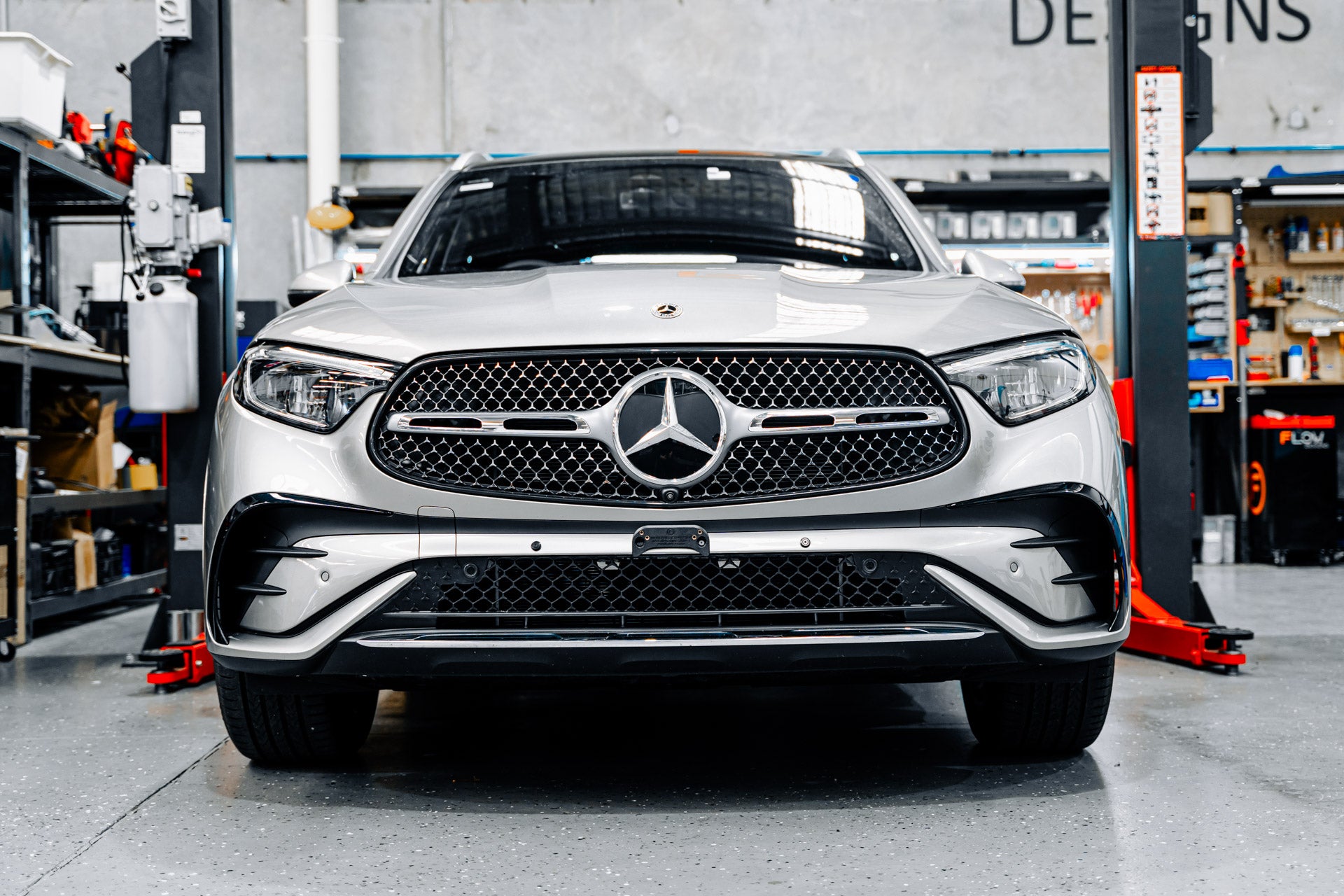 Mercedes GLC AMG-Line C/X254 2024 - OEM Plinth Delete Kit (FRONT)