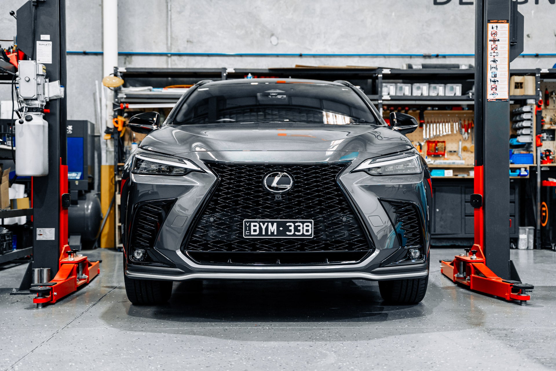 Lexus NX350H/ 450H F-SPORT 2021-Current - Miniature Plinth (FRONT)